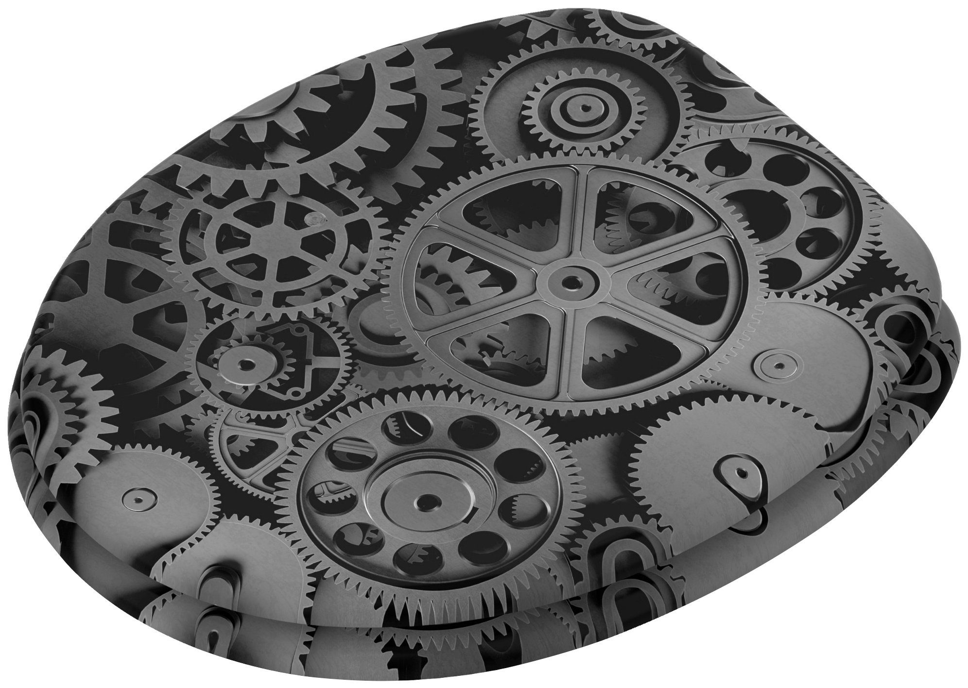 Sanilo Toiletzitting Gears met softclosemechanisme, bxl: 37,7x 42,0 - 47,0 cm