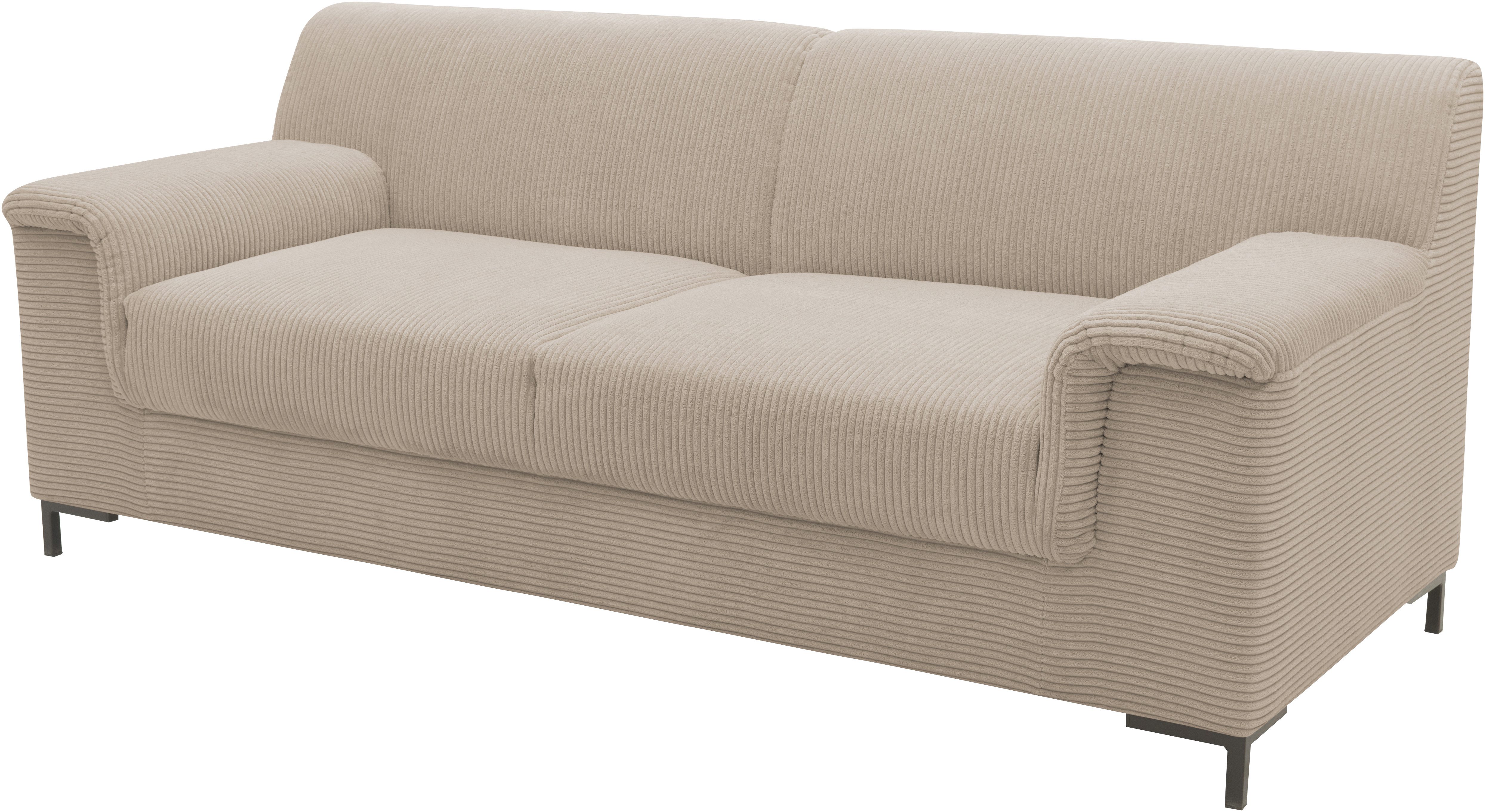 INOSIGN 2,5-zits Jamie 2 ook in Cord BxDxH: 19x/81x76 cm tijdloos, modern, met comfortabel verend systeem