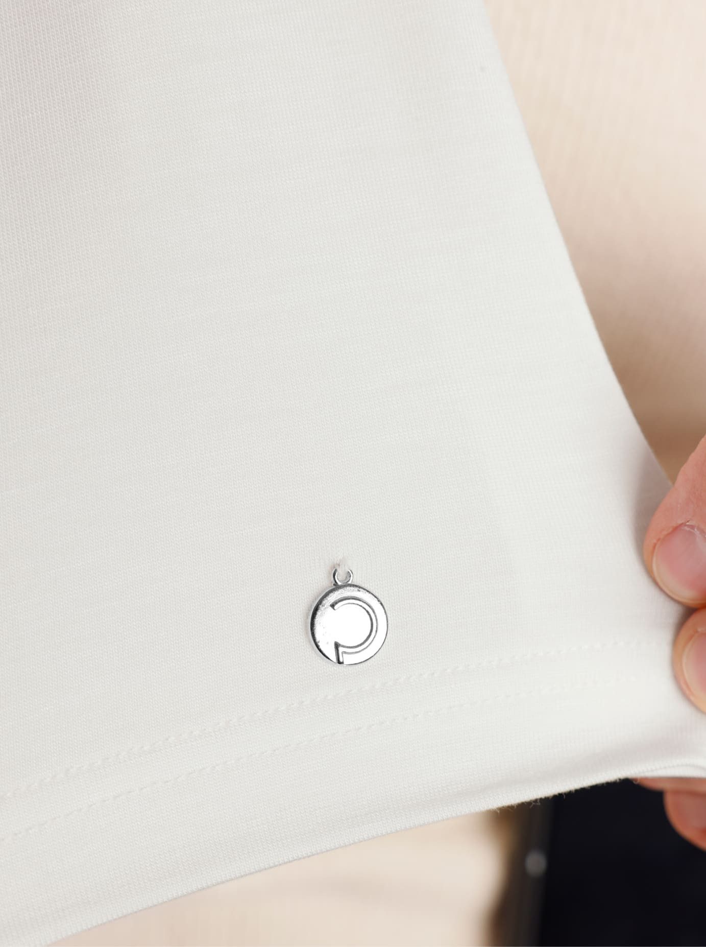 CREATION L PREMIUM Shirt met korte mouwen Lyocell-katoenen shirt (1-delig)