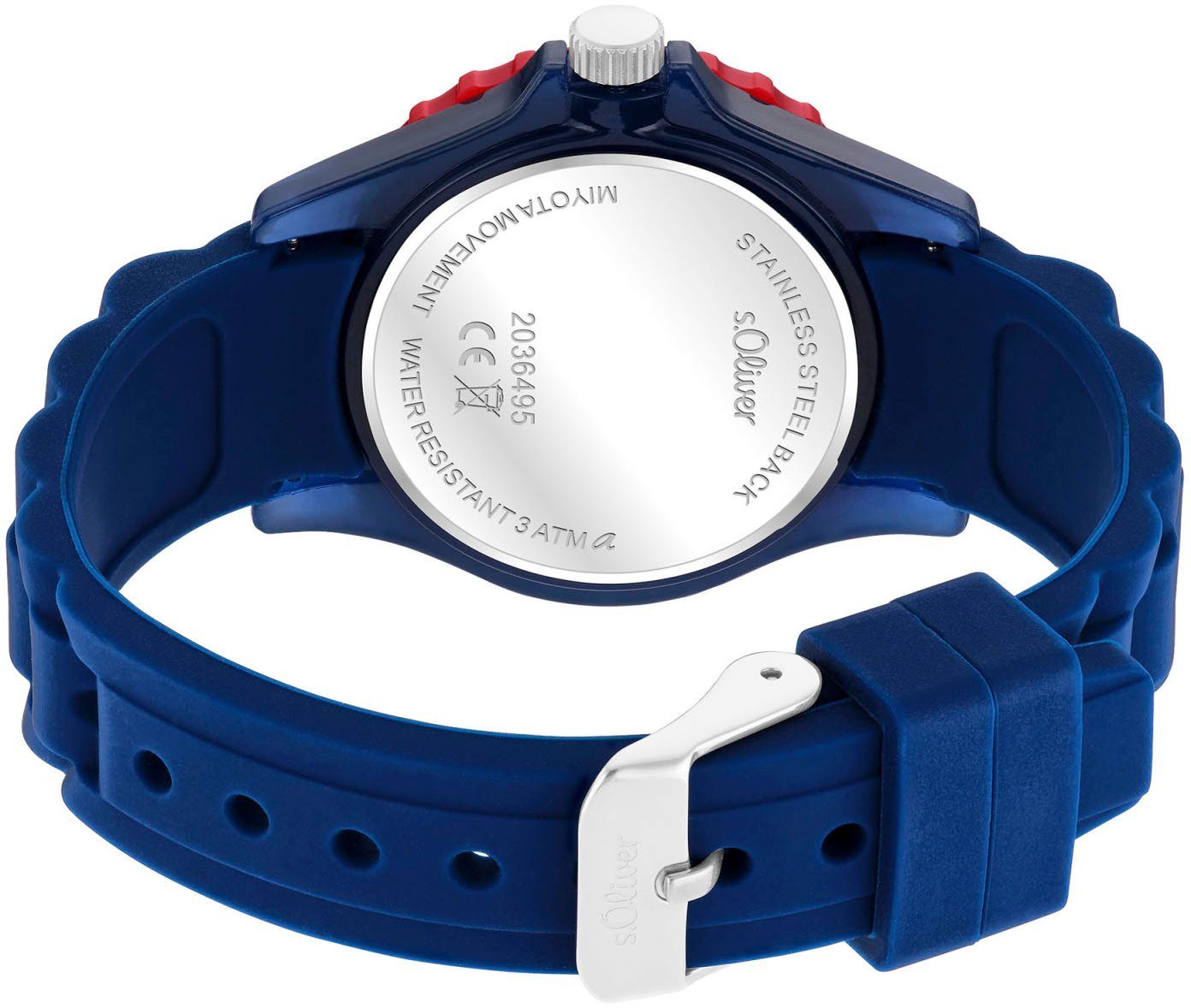 s.Oliver Kwartshorloge 2036495 Polshorloge, kinderhorloge, ideaal ook als cadeau