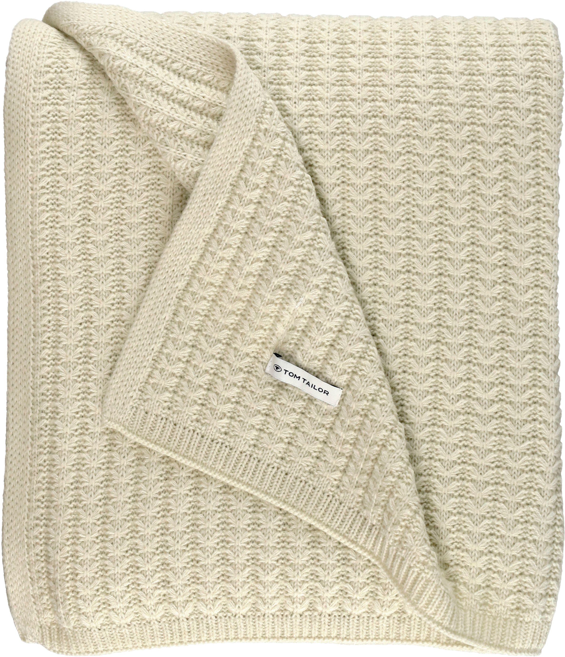 TOM TAILOR HOME Plaid KNITTED