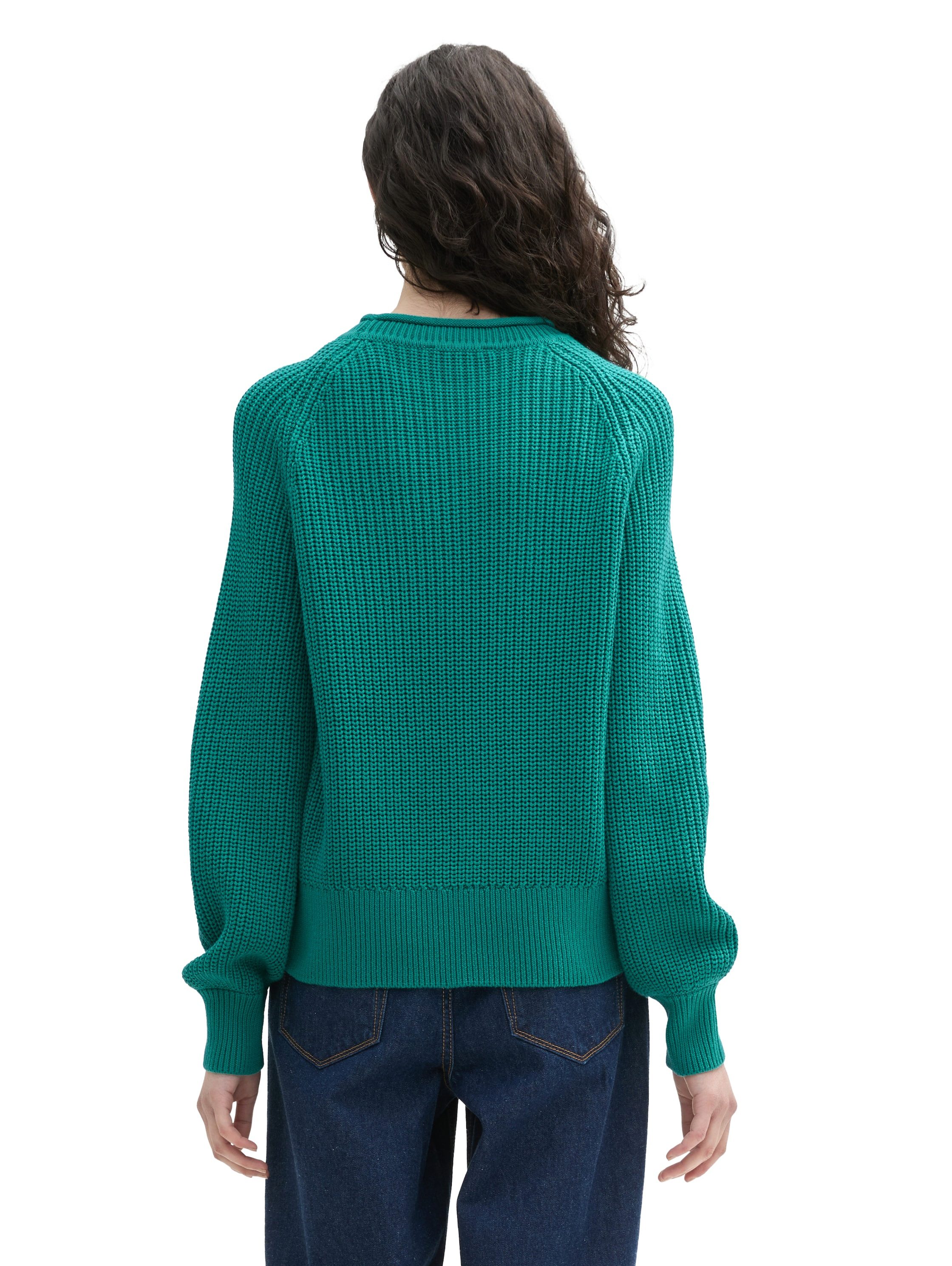 Tom Tailor Denim Gebreide trui met breistructuur