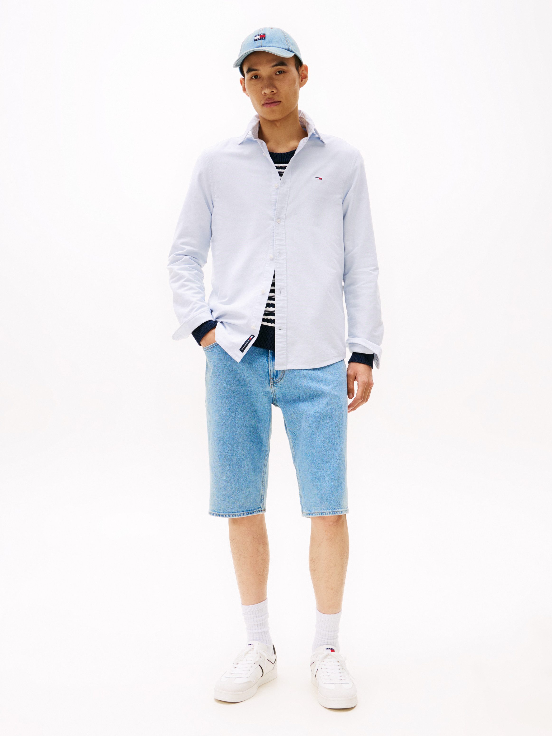 TOMMY JEANS Overhemd met lange mouwen TJM REG OXFORD SHIRT EXT