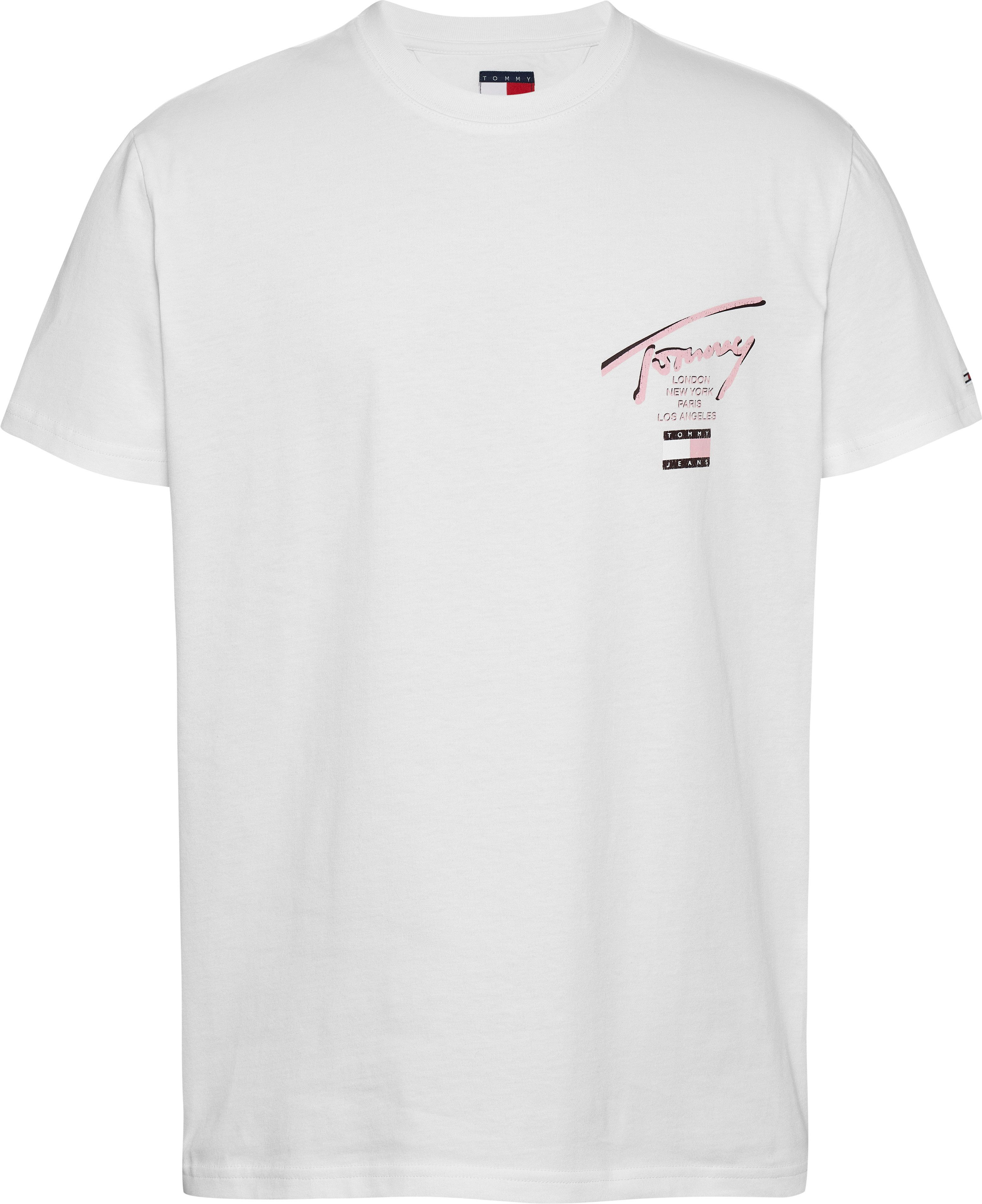 TOMMY JEANS T-shirt TJM REG TOMMY SIGN CITY TEE EXT