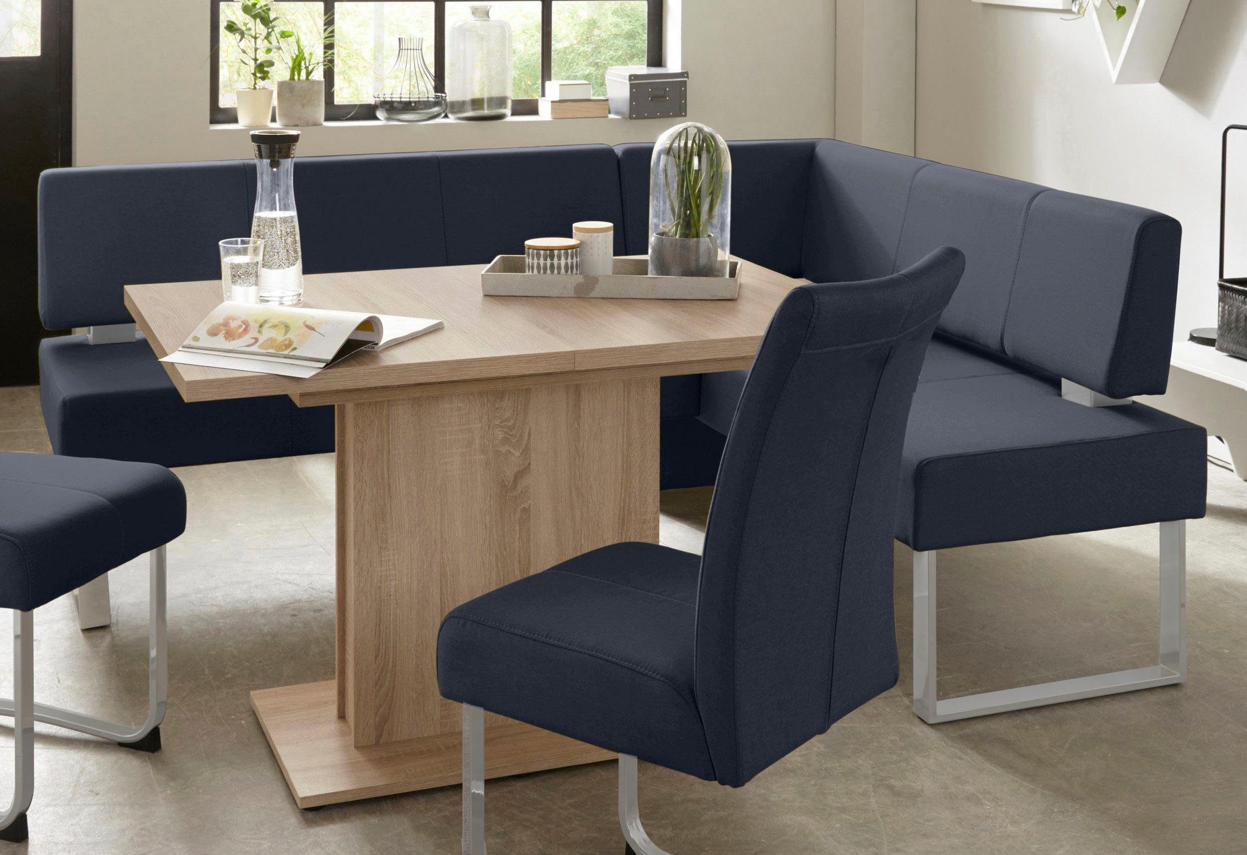 Home affaire Hoekbank RAB in 2 breedten (180 of 200 cm), bekleding in verschillende kwaliteiten