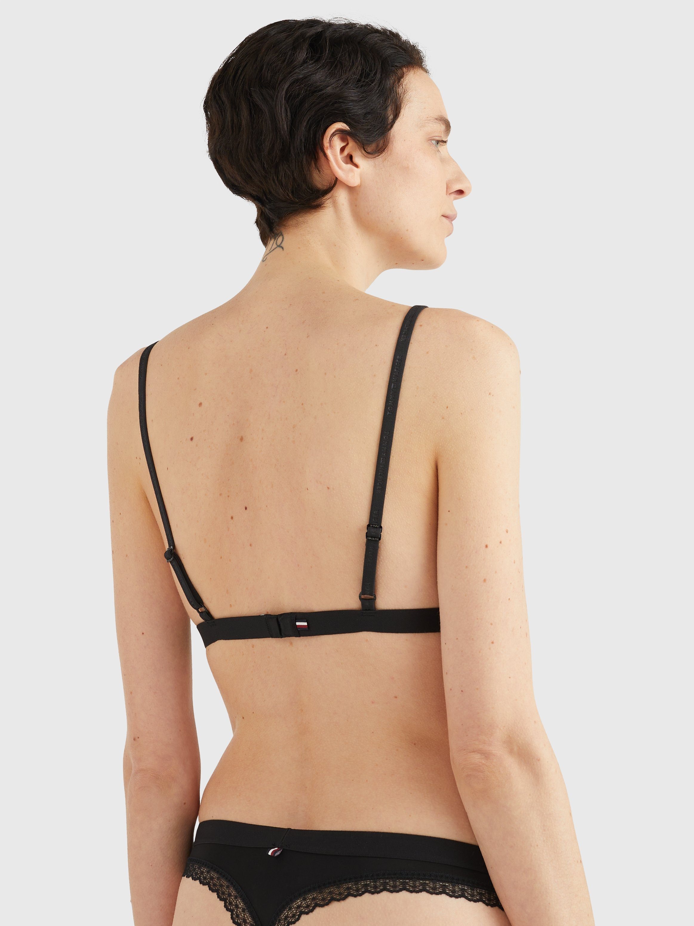 Tommy Hilfiger Underwear Bralette-bh UNLINED TRIANGLE met tommy hilfiger merklabel
