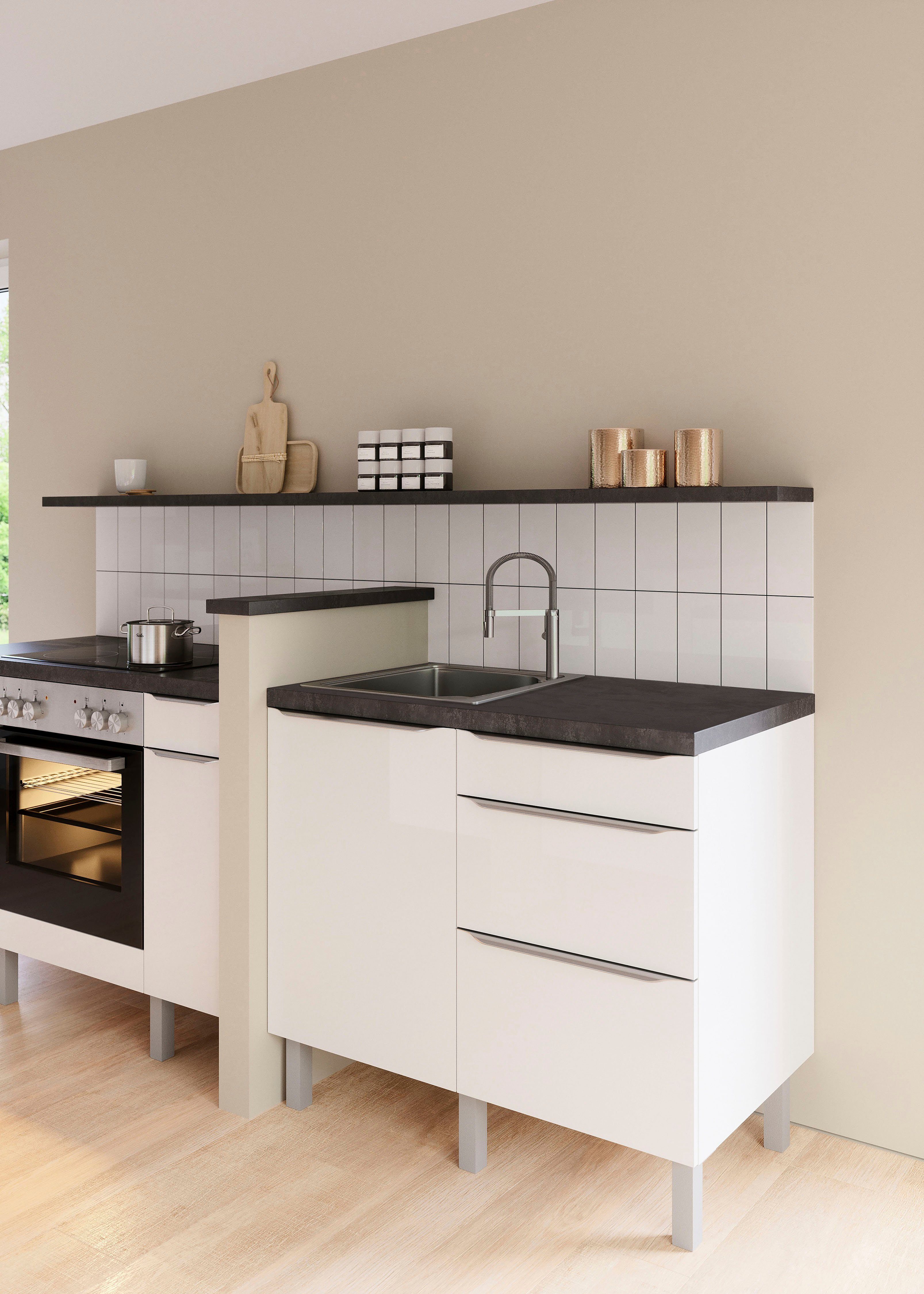 OPTIFIT Pantry keuken Lilly2 Breedte 100 cm