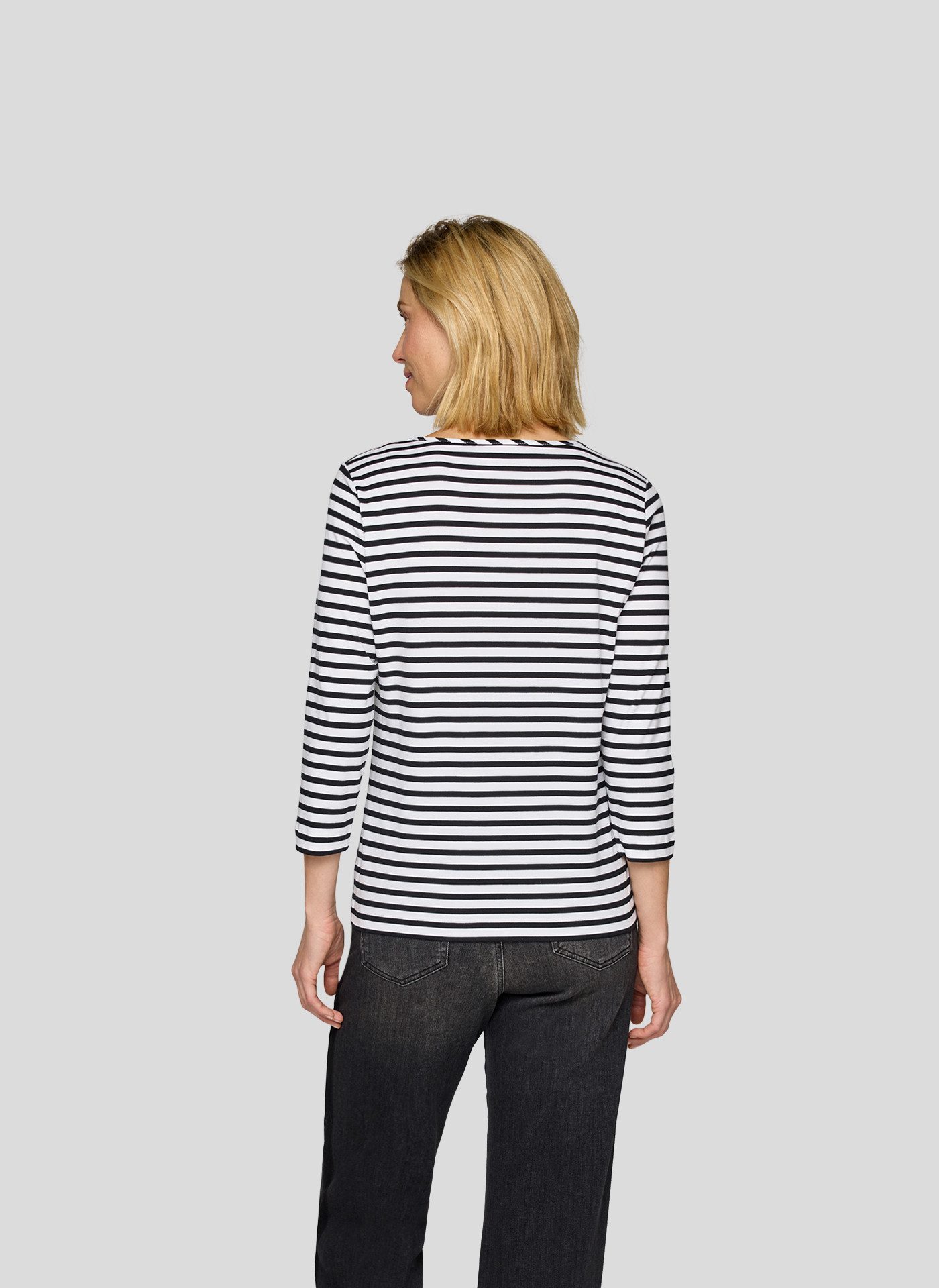 Rabe Shirt met 3/4 mouwen met belettering