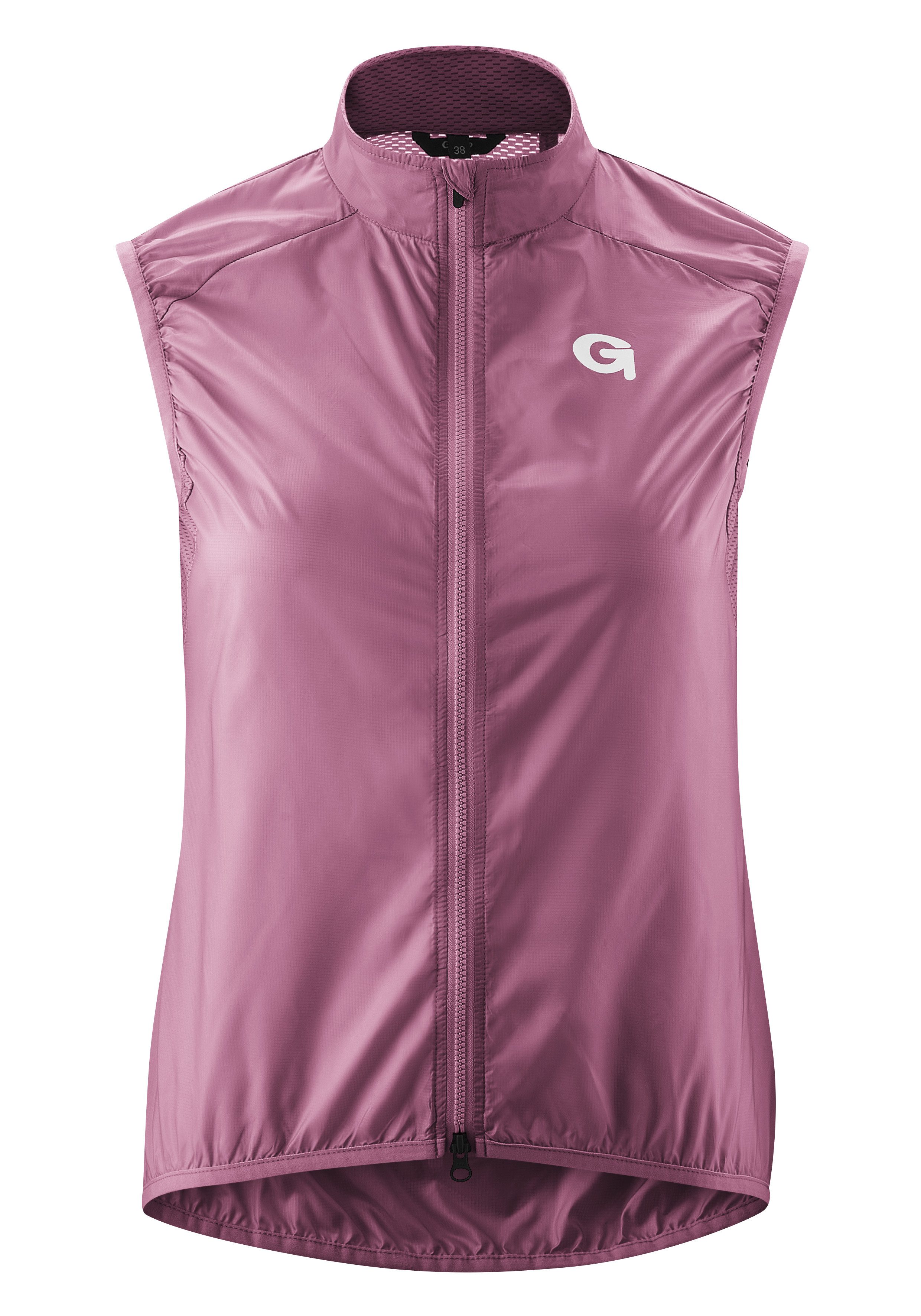Gonso Functionele bodywarmer PEZZOLINA Dames vest ademend fietsvest lichte windvest tight fit