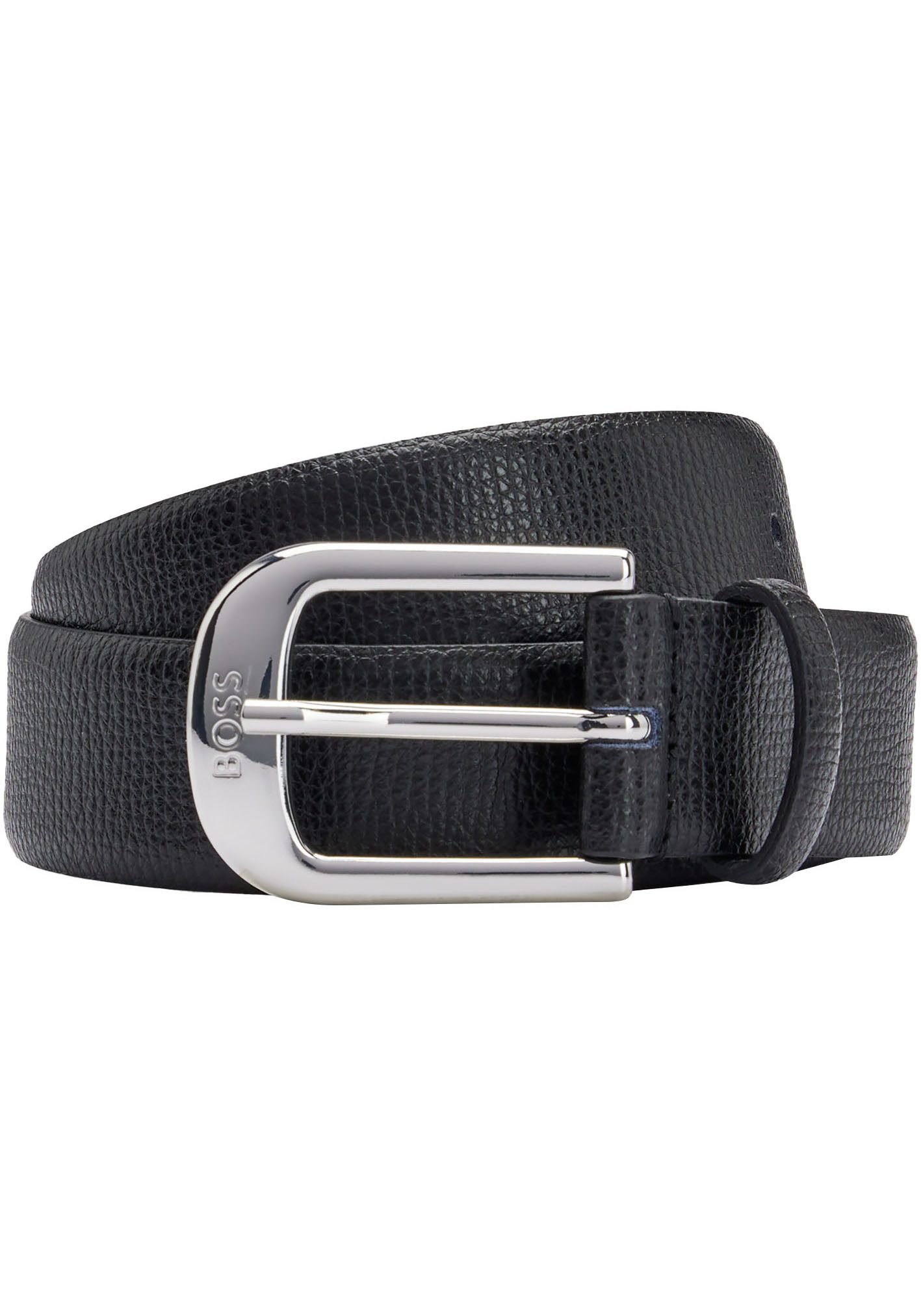 Boss Leren riem ANNA met boss logo-tekst op de sluiting