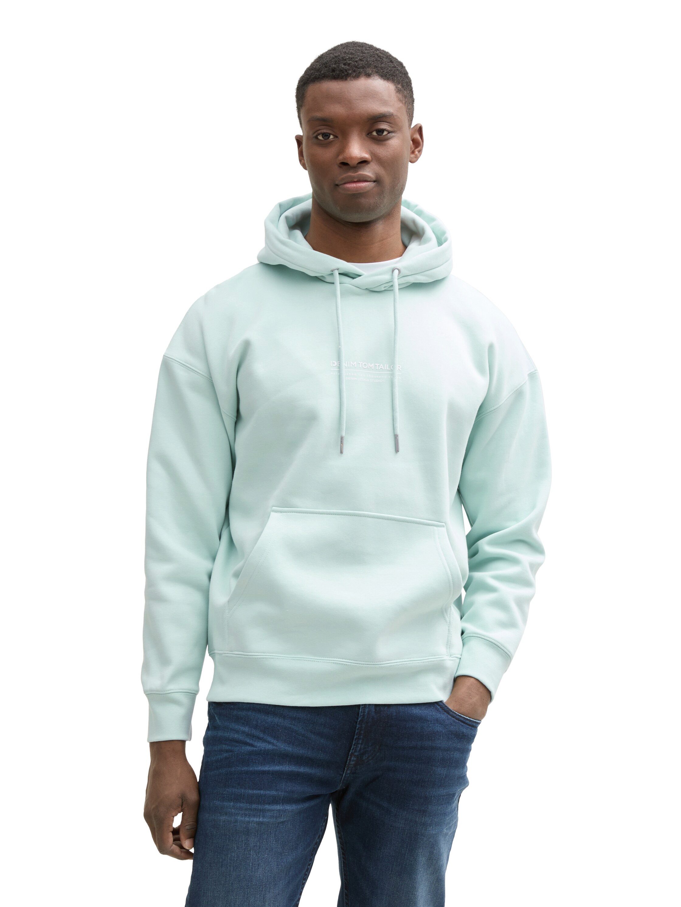 Tom Tailor Denim Hoodie met logoprint