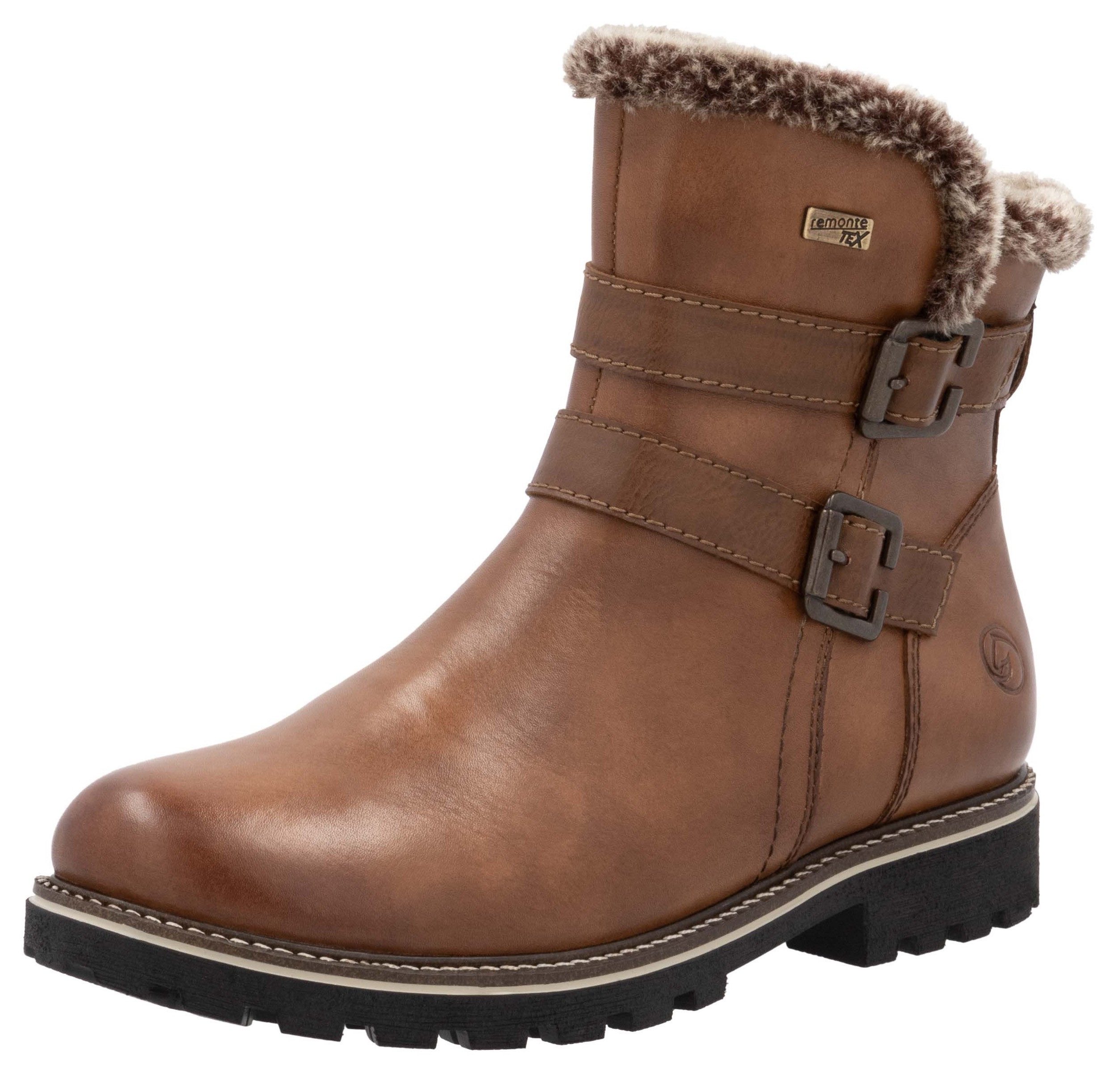 Remonte Winterlaarzen hakken, winter-enkellaars, outdoor schoen met tex-membraan