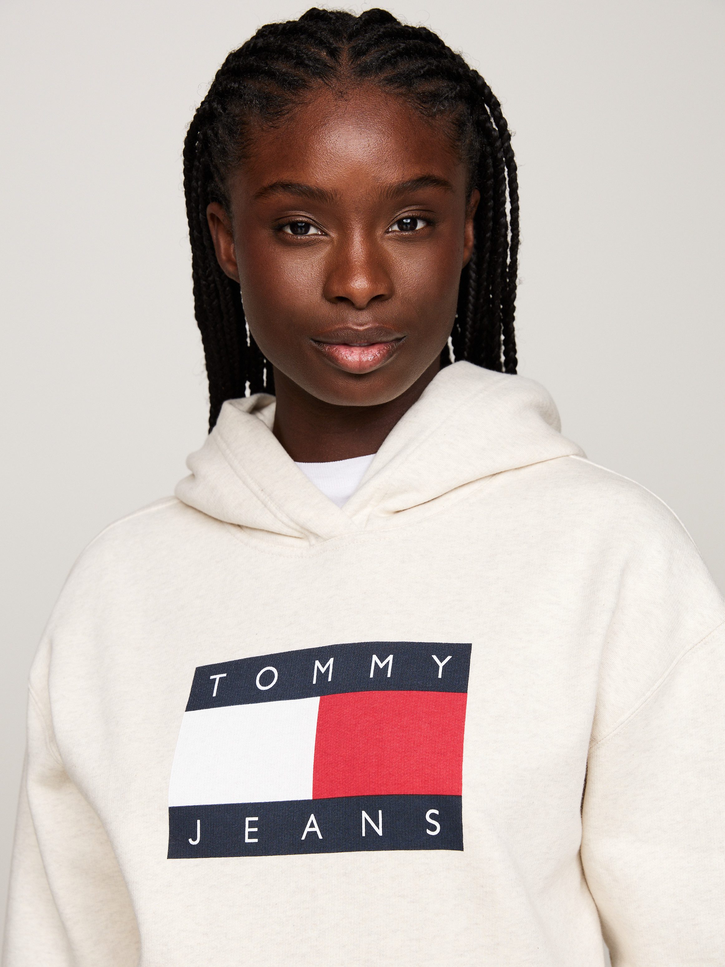 TOMMY JEANS Hoodie met groot logo
