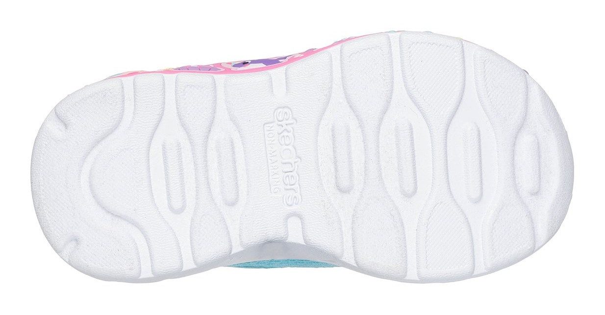 Skechers Babyschoentjes PLAY SCENE-FUN SQUAD , sneaker versierd met kleurrijke motieven, maat sjabloon te downloaden