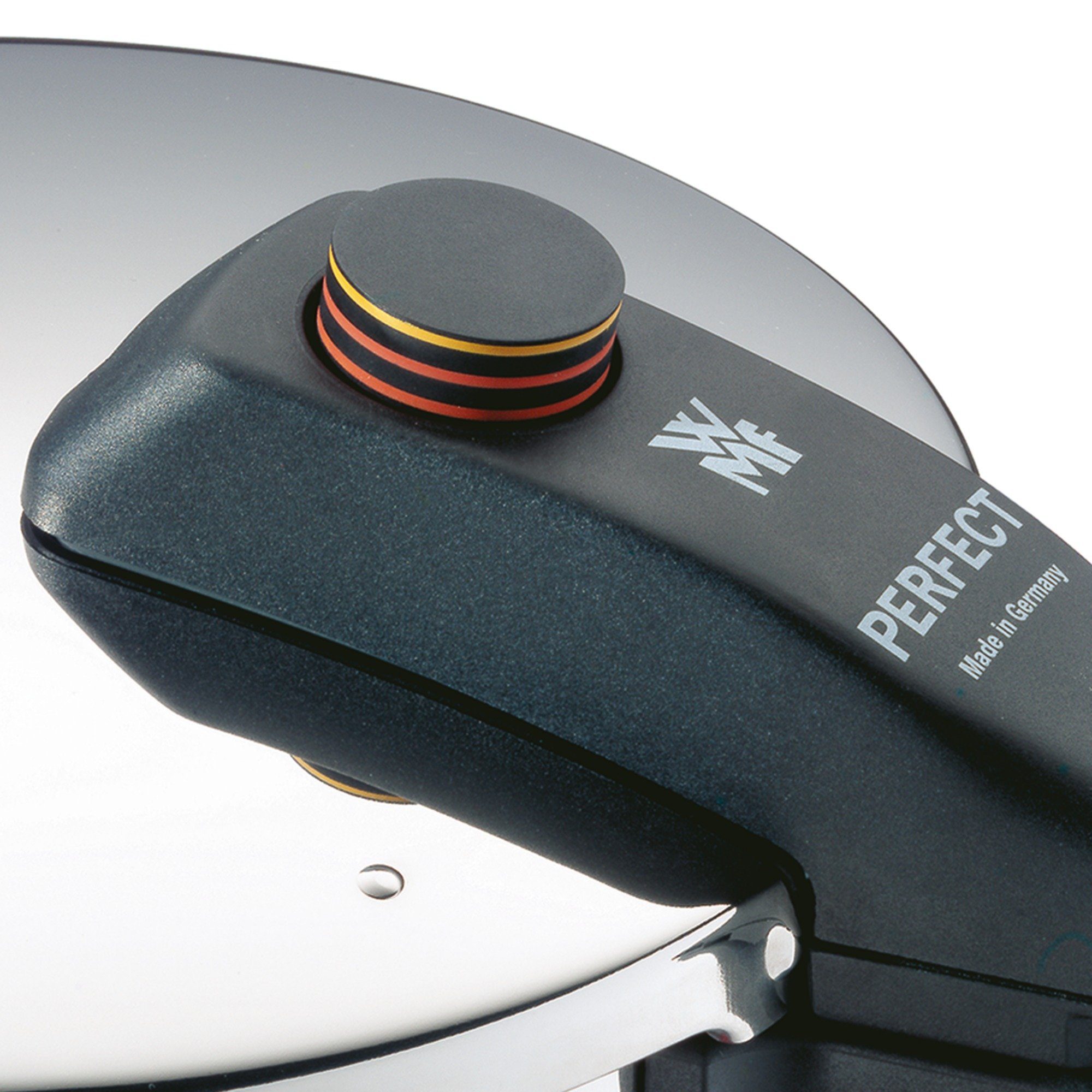 WMF Snelkookpan Perfect RDS Stoompan met een afneembare dekselgreep, inductie (2-delig)