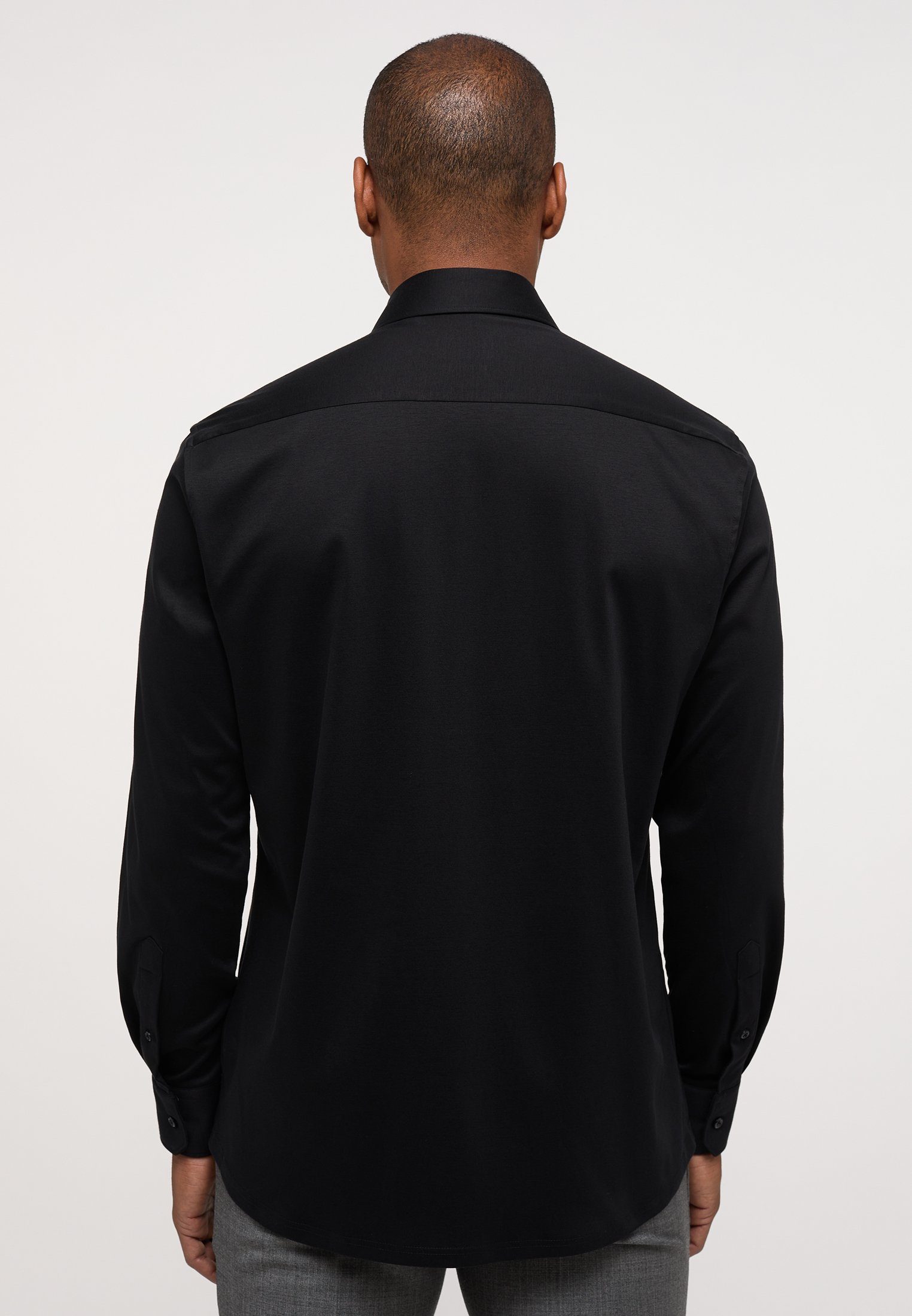 Eterna Overhemd met lange mouwen Comfort fit NON IRON (strijkvrij)
