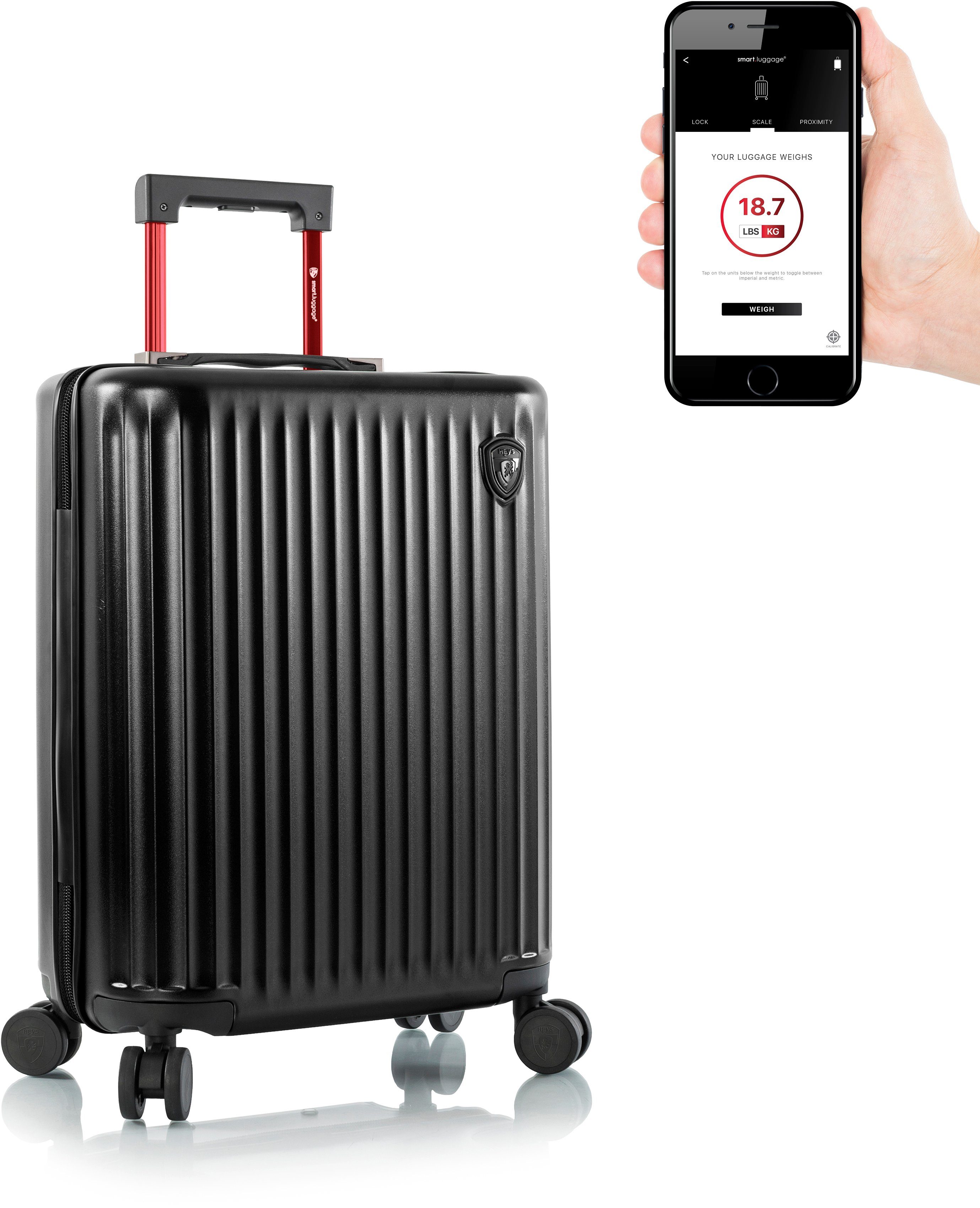 Heys Hardshell-trolley Smart Luggage®, in verschillende kleuren en maten Heys x Joachim Llambi handbagage Smart Bagage met app-functie