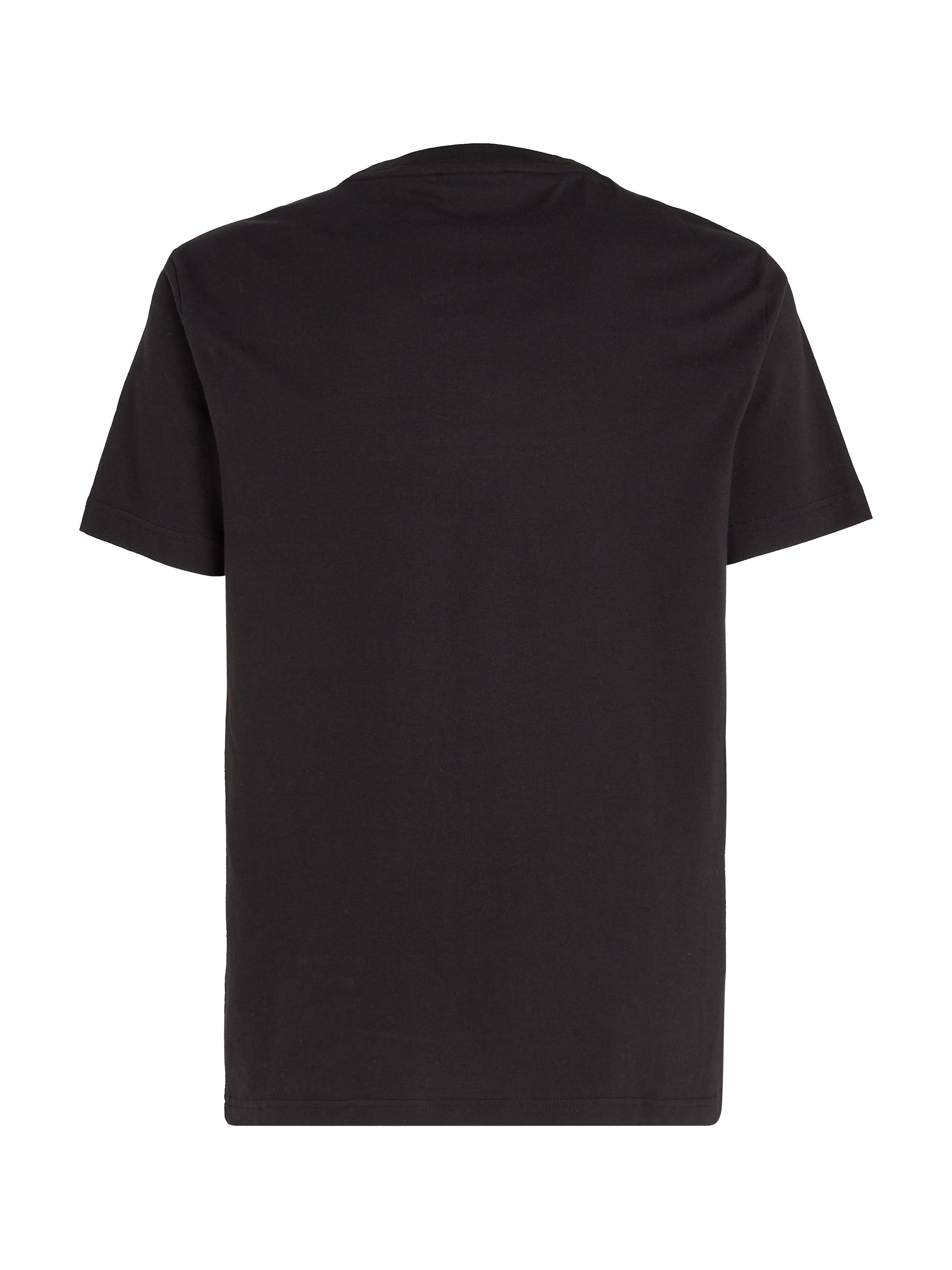 Calvin Klein T-shirt FLOCK LOGO T-SHIRT met een logo-opschrift