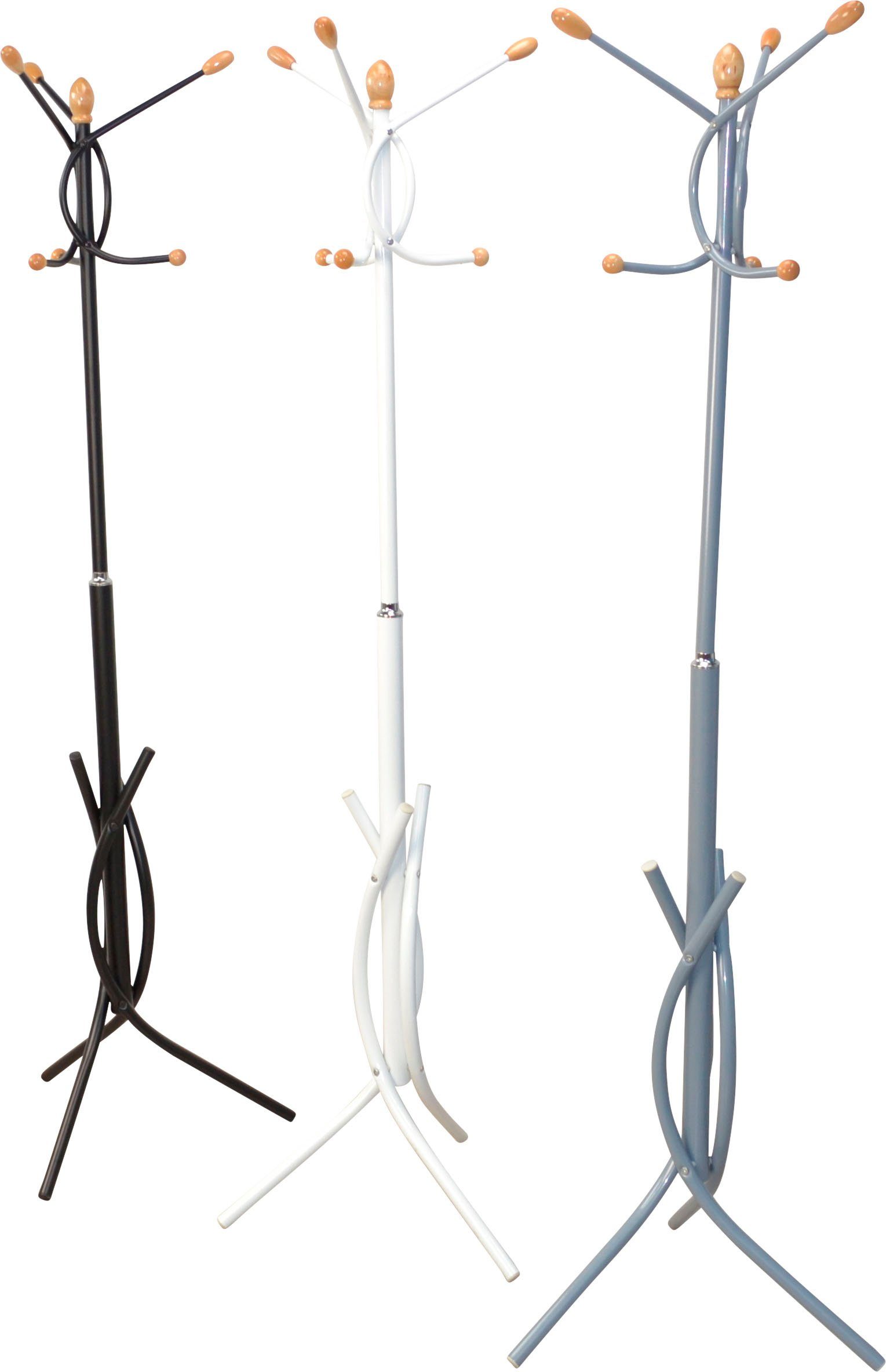 INOSIGN Kapstok van metaal, hoogte 175 cm, 6 haken