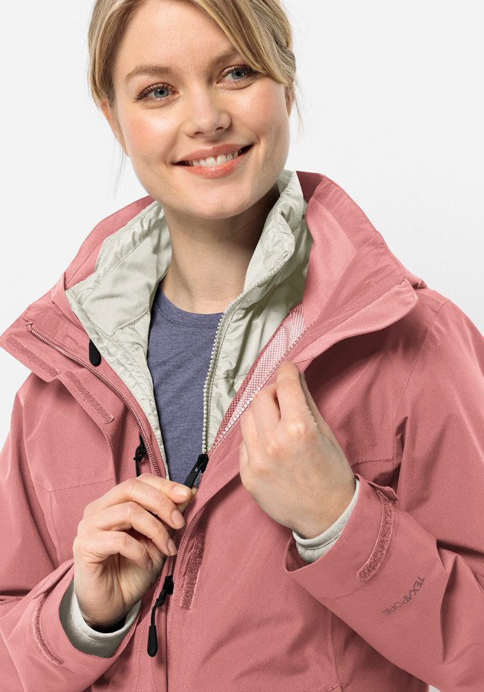 Jack Wolfskin Functioneel 3-in-1-jack LUNTAL 3IN1 JKT W