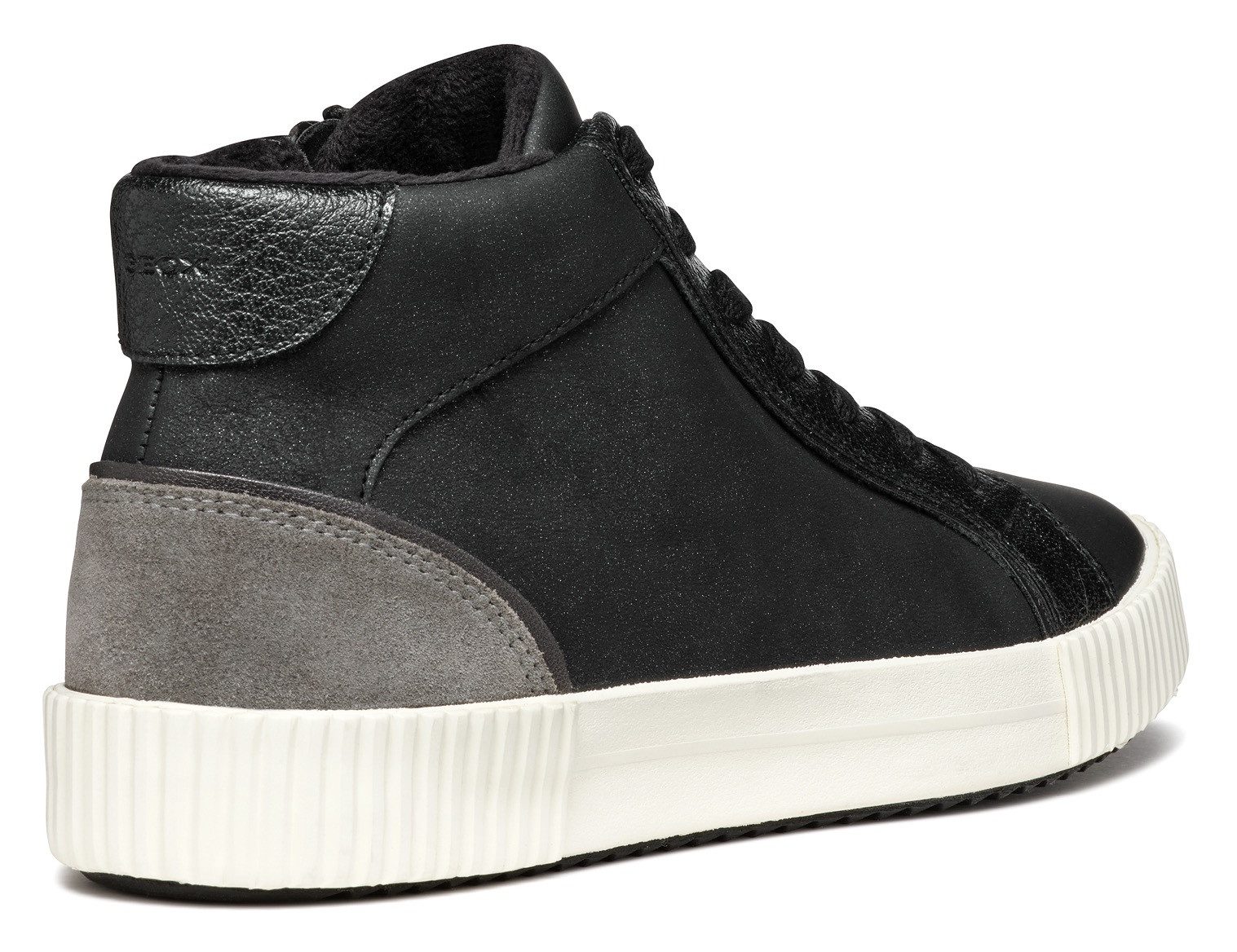 Geox Sneakers D BLOMIEE G high top sneaker veterschoenen winterlaarzen met verwarmende voering