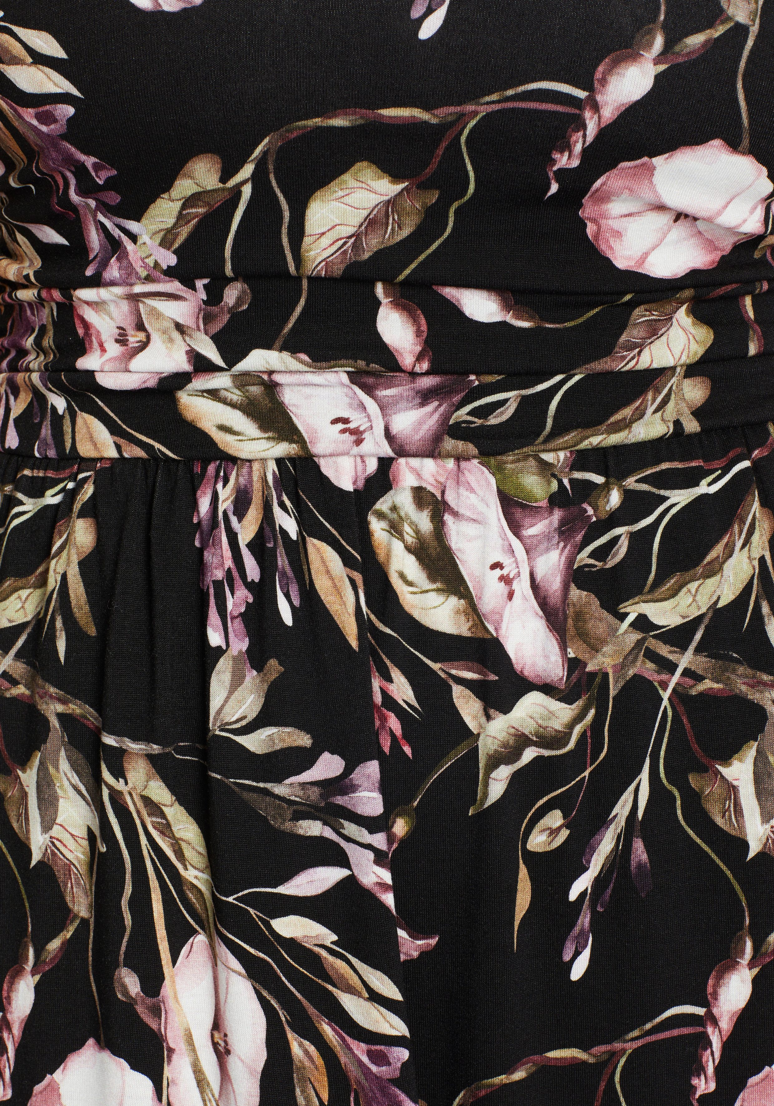 Laura Scott Maxi-jurk met vrouwelijke allover-print