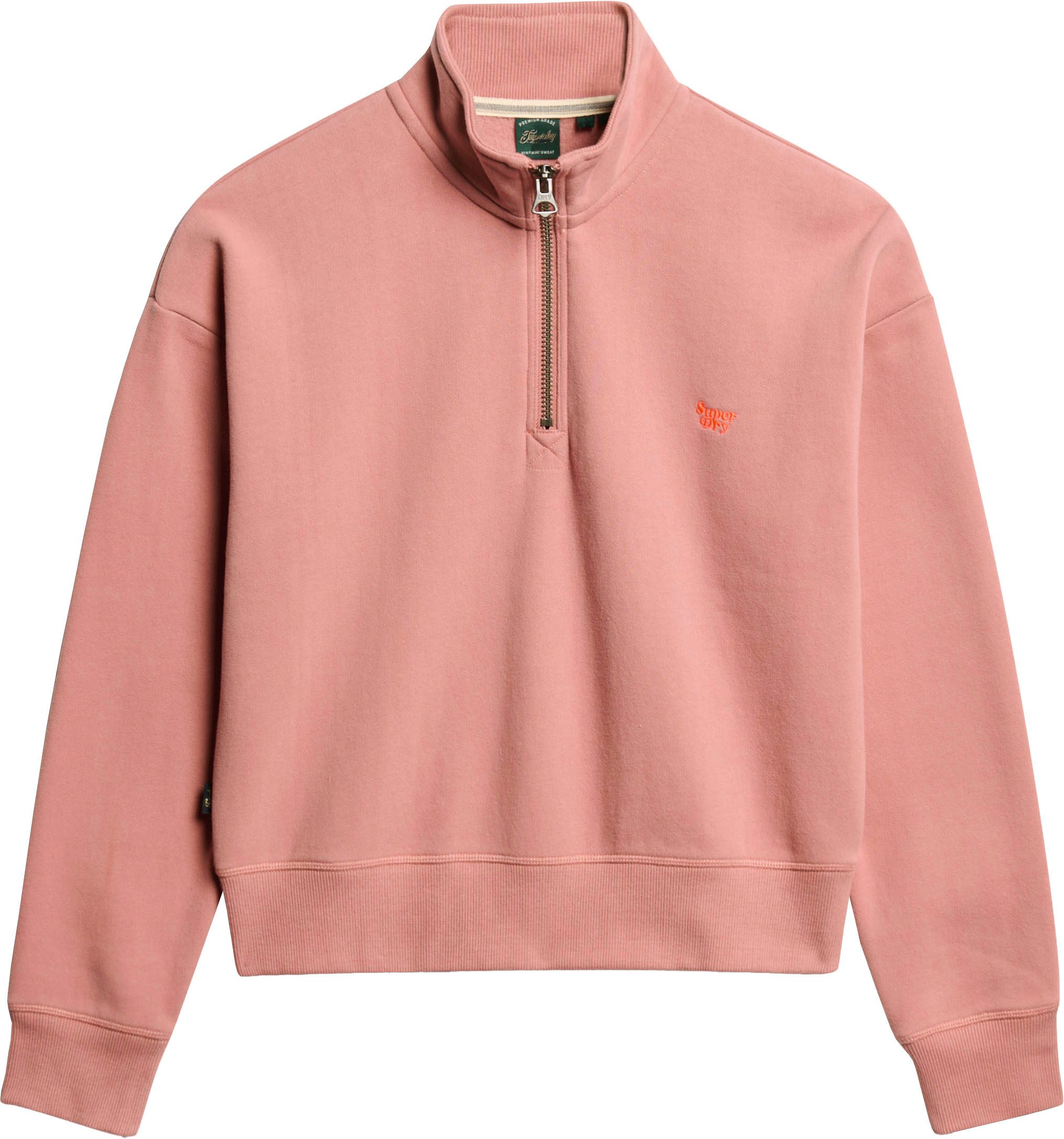 Superdry Sweatshirt ESSENTIAL HALF ZIP SWEATSHIRT