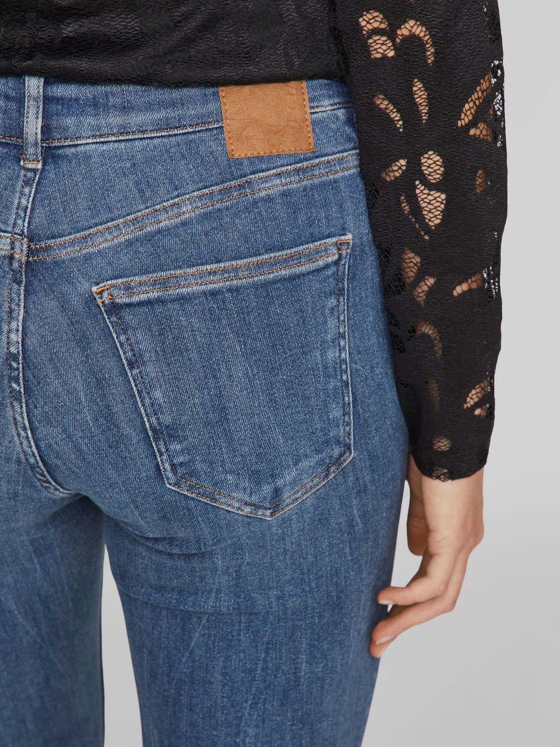 Vila Skinny fit jeans VISARAH WU02 RW SKINNY JEANS - NOOS