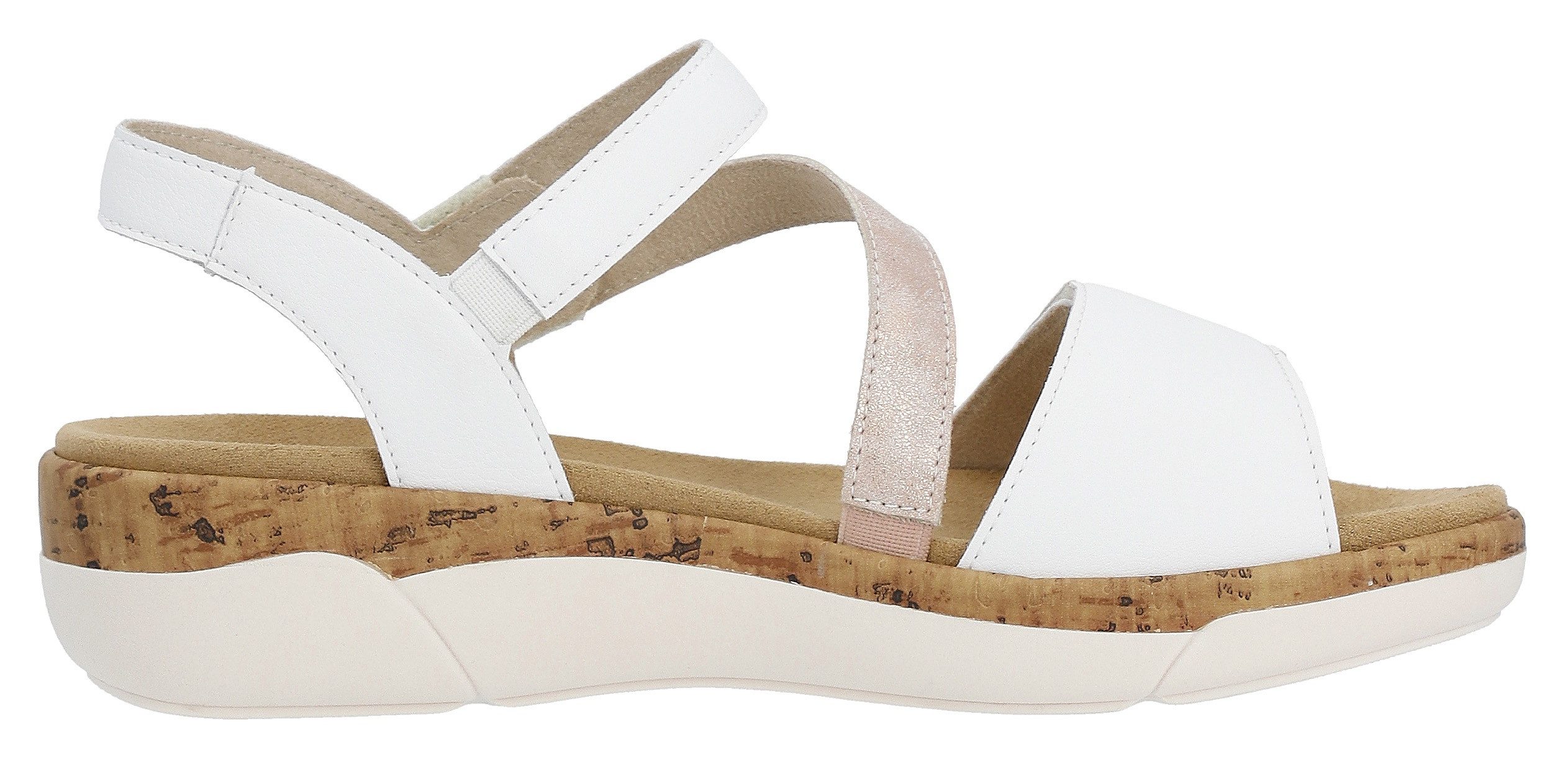 Remonte Sleehaksandaaltjes , zomer schoen, klittenbandschoen, riemchensandaal met zachte binnenzool