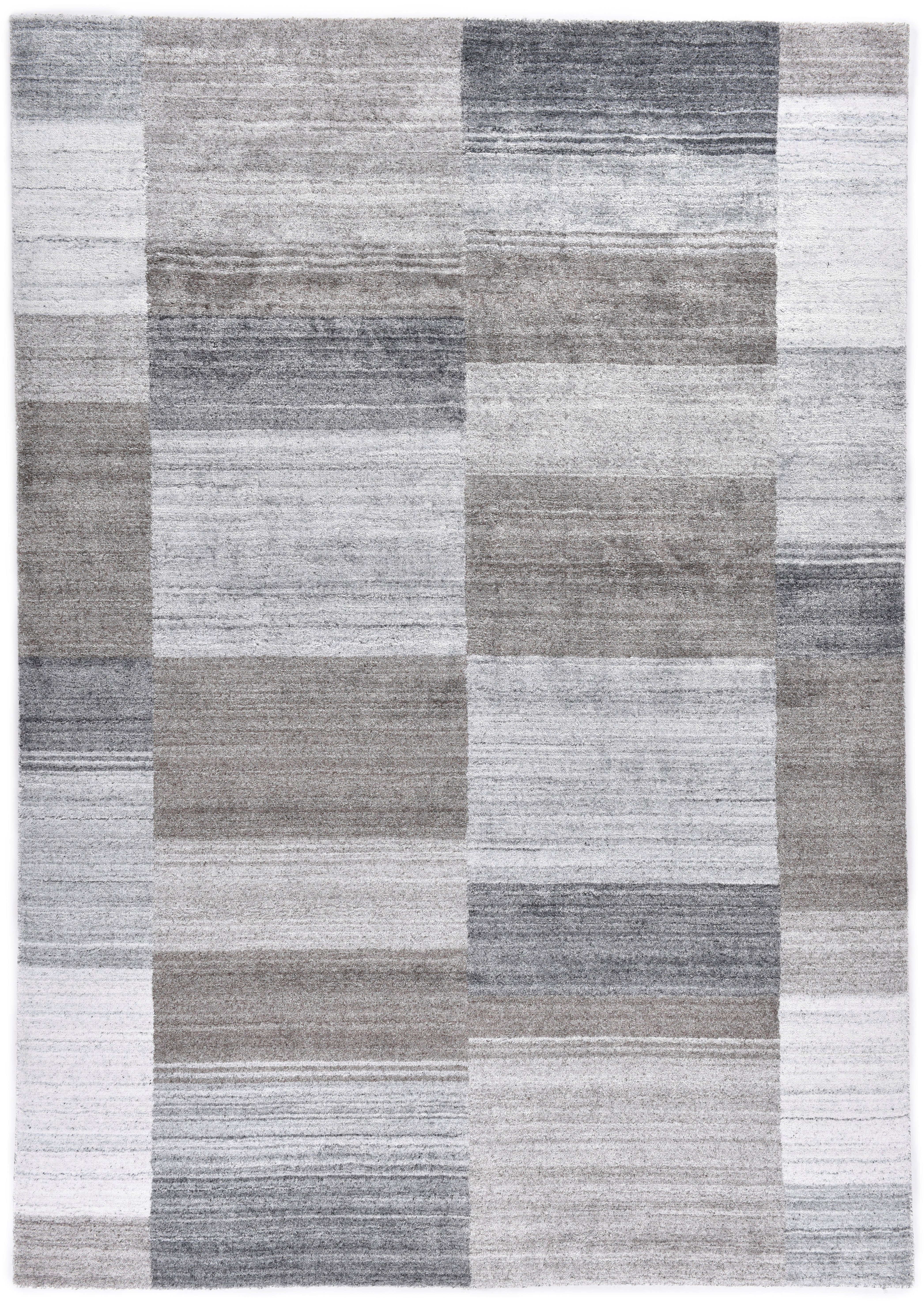 THEKO Vloerkleed MONTANA LUXURY 928-15 Handgeweven vloerkleed, zijde-look, lichte glans, 100% viscose, met de hand geweven