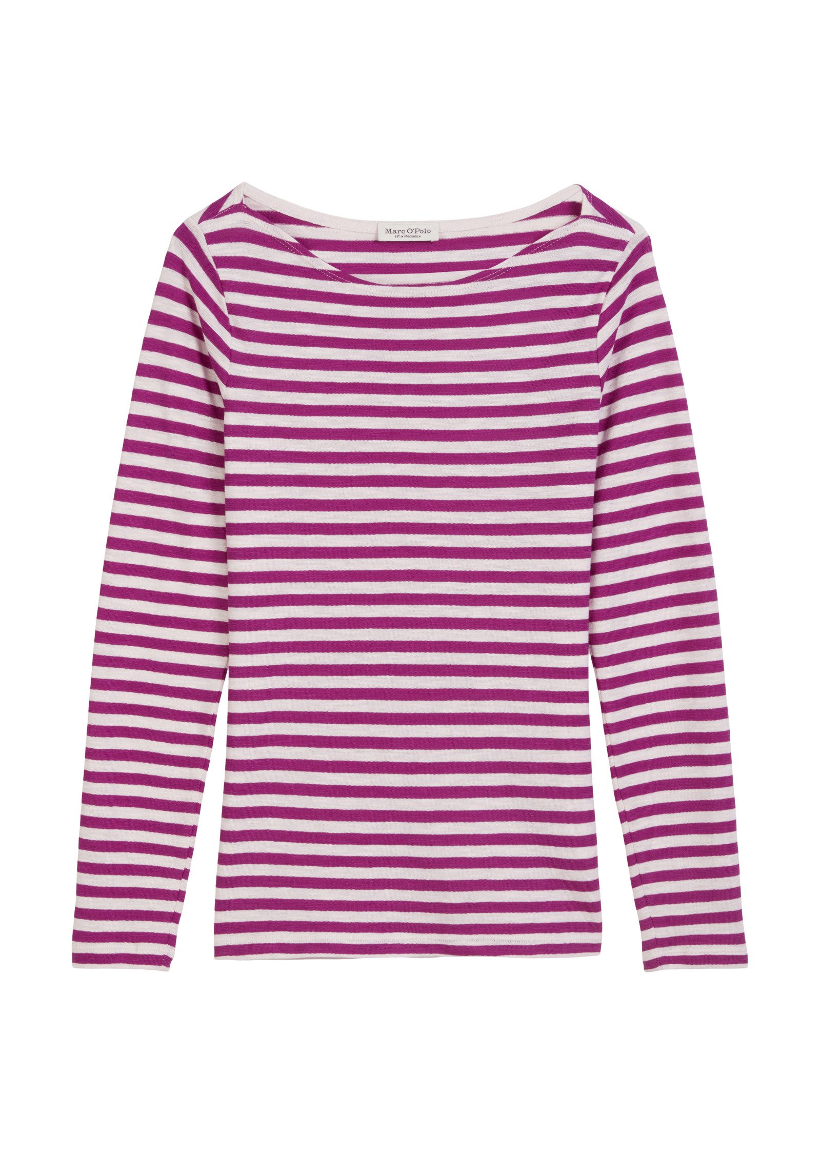 Marc O'Polo Shirt met lange mouwen mooi streepdessin