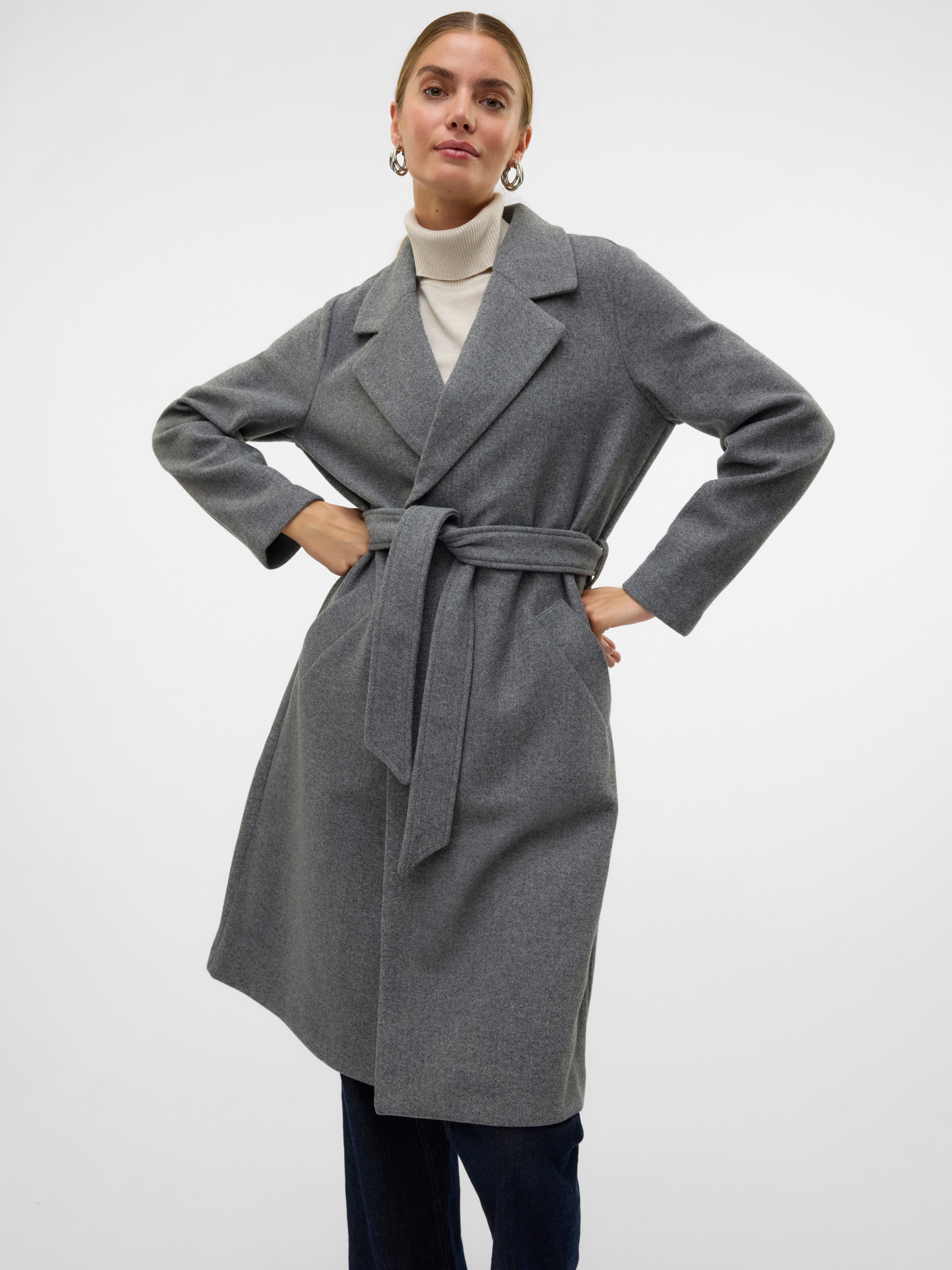 Vero Moda Lange jas VMFORTUNEAYA SS23 LONG COAT NOOS