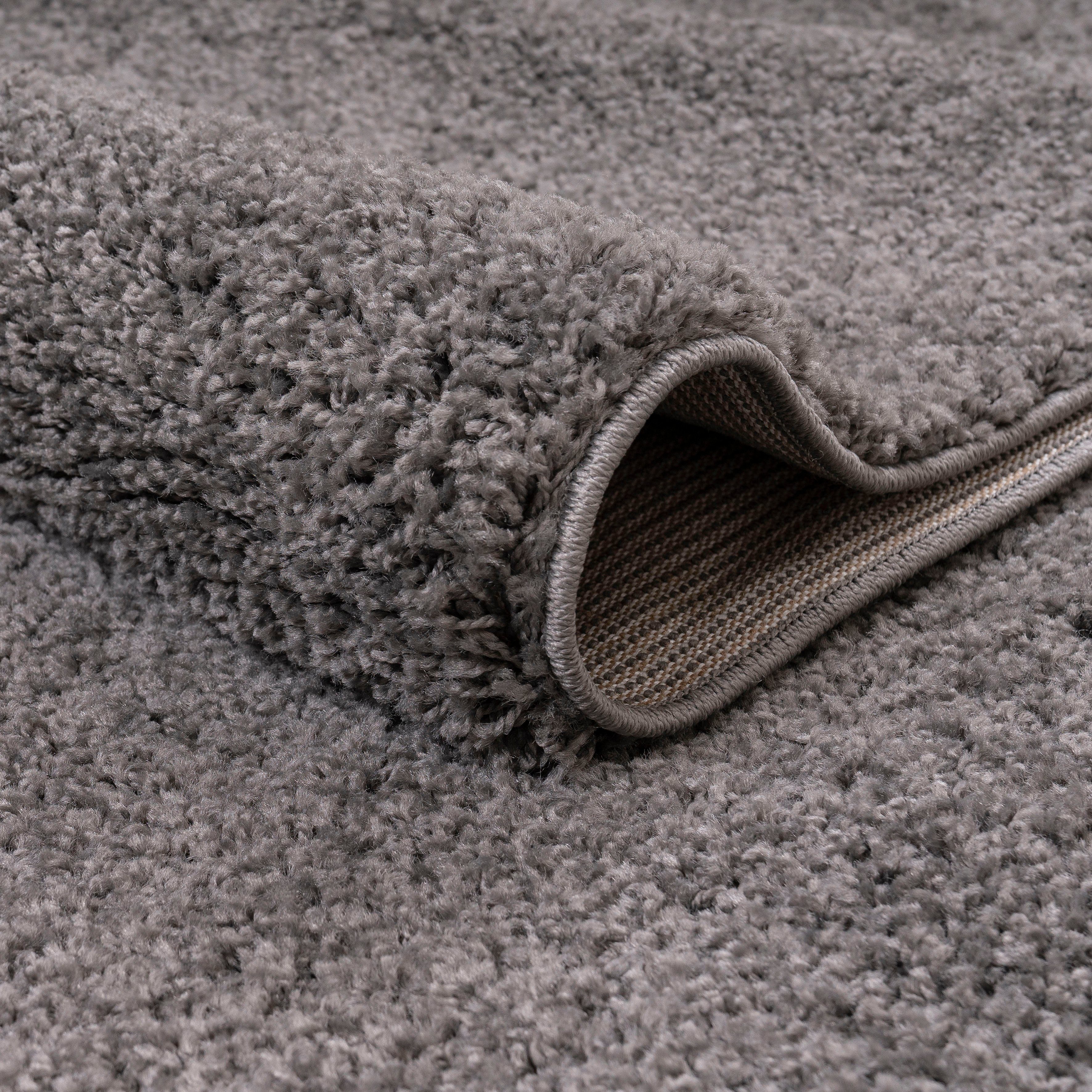 Bruno Banani Hoogpolig vloerkleed Shaggy Soft geweven, uni kleuren, bijzonder zacht en knuffelig, klantenfavoriet