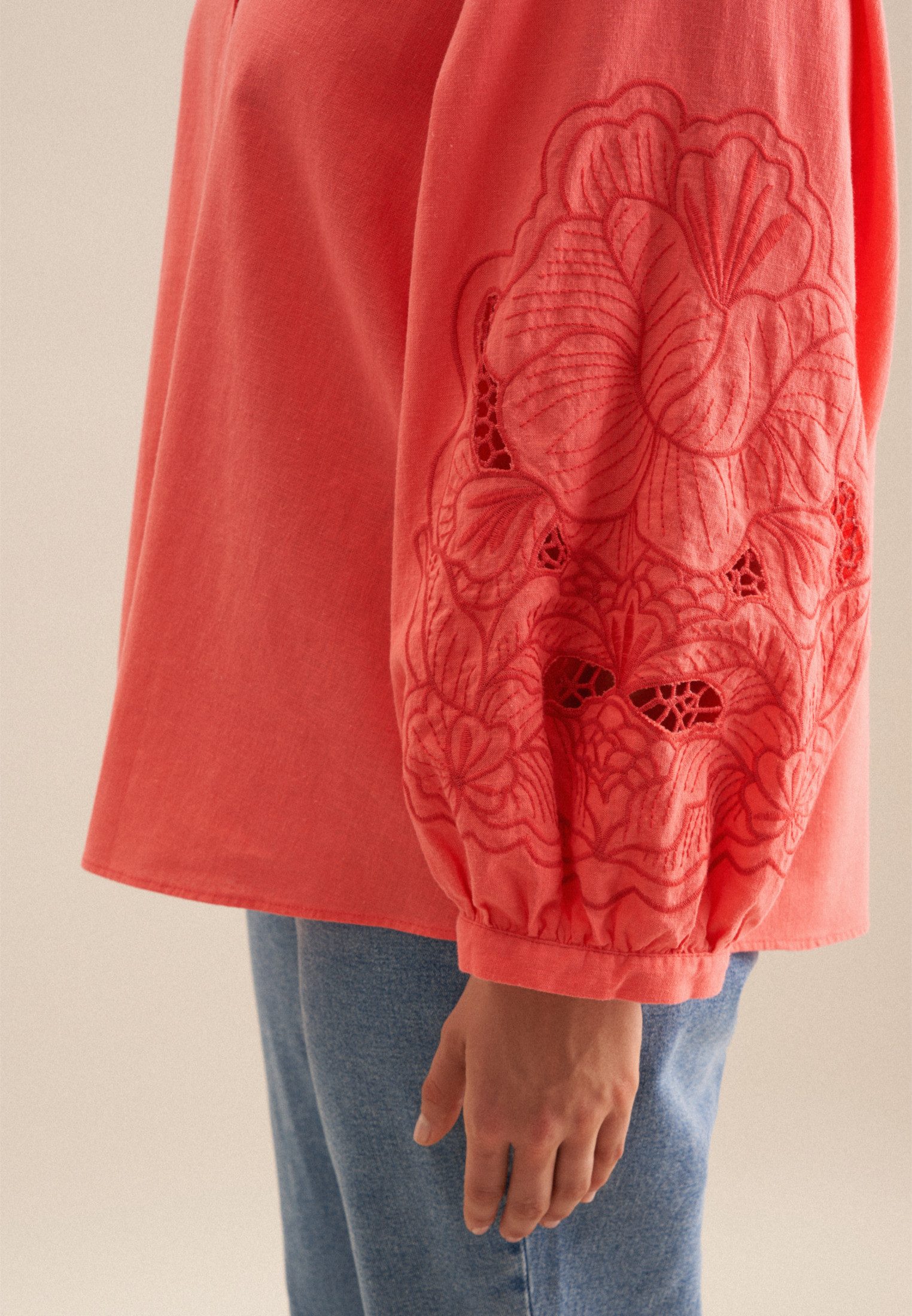seidensticker Tuniek Zwarte roos