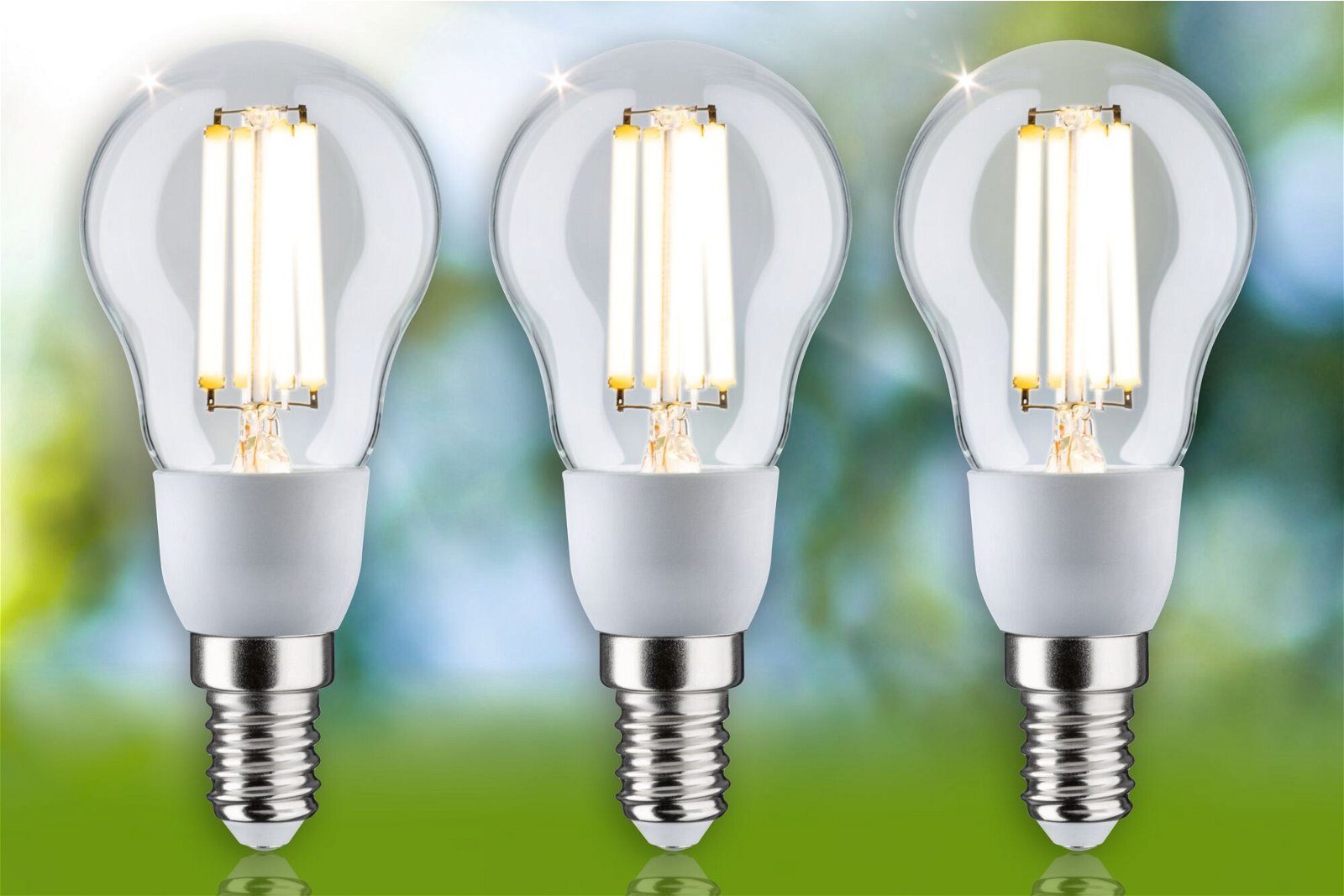 Paulmann Led-verlichting Eco-Line 3-pack druppel 525lm 2,5W 3000K helder 230V