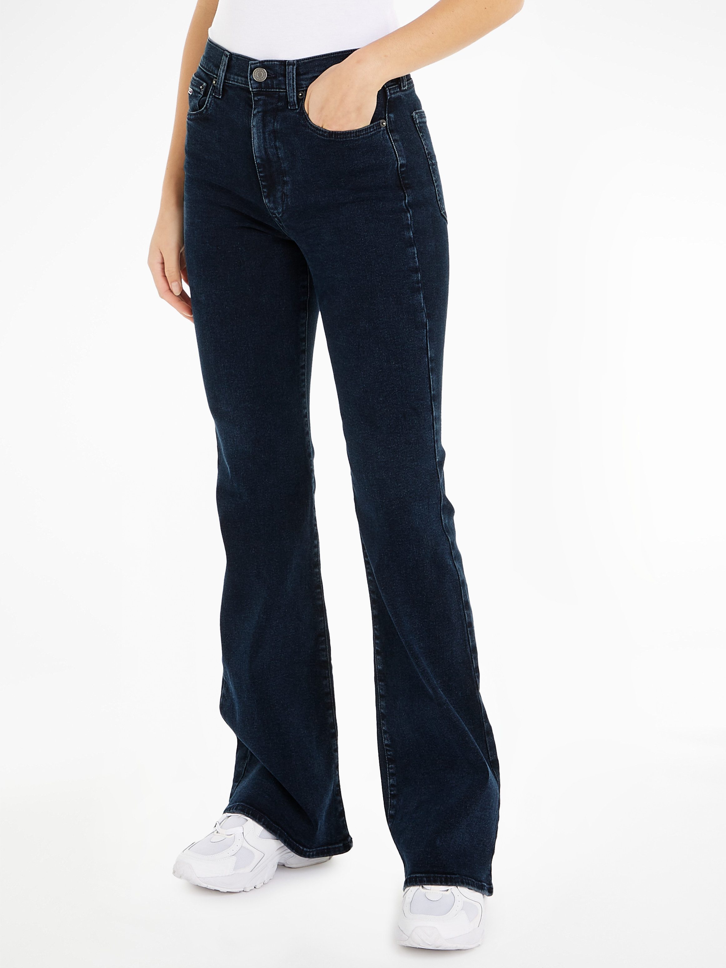 TOMMY JEANS Wijd uitlopende jeans  SYLVIA - High waist - Flared Denim Jeans