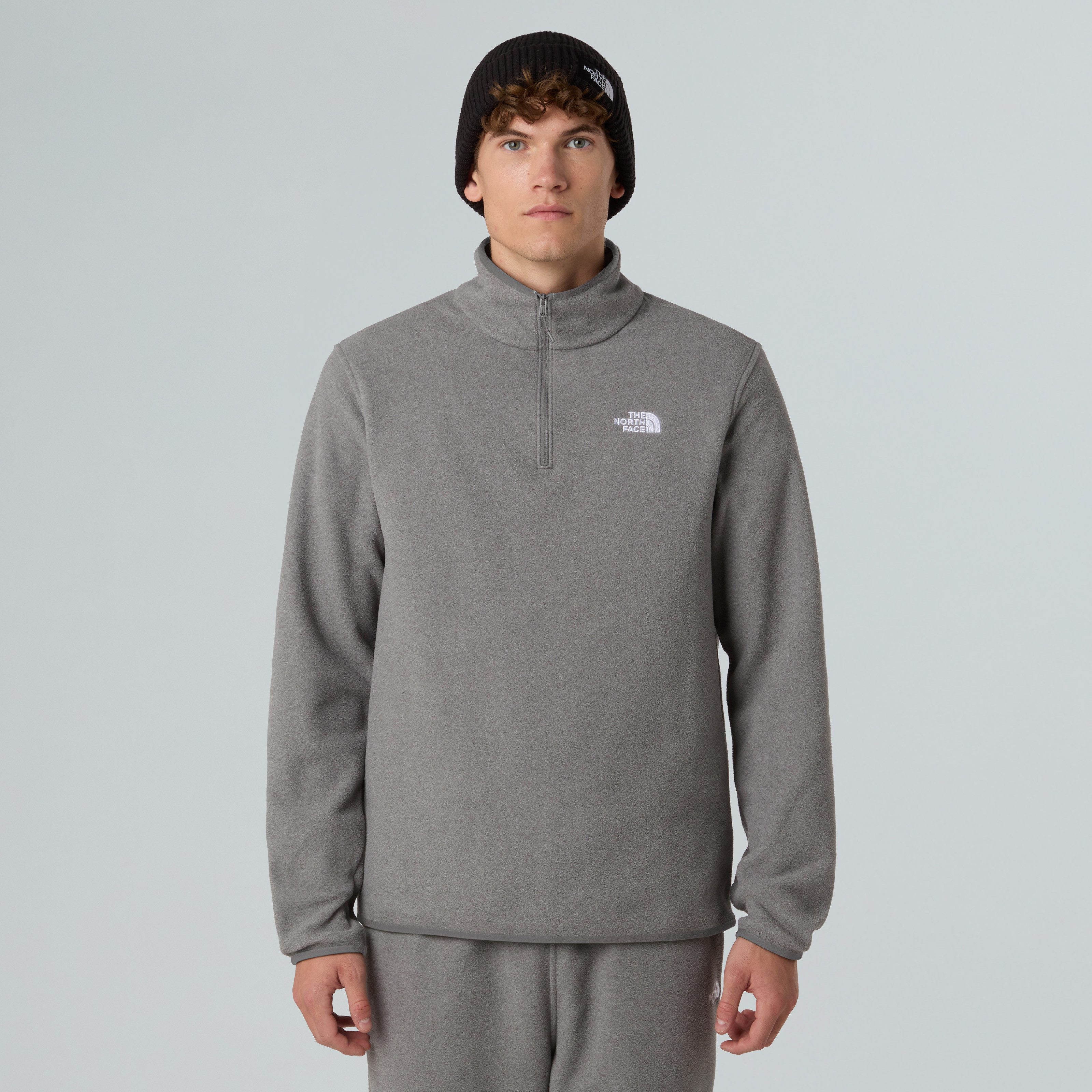The North Face Fleecetrui M GLACIER FLEECE 1/4 ZIP JACKET (1-delig)