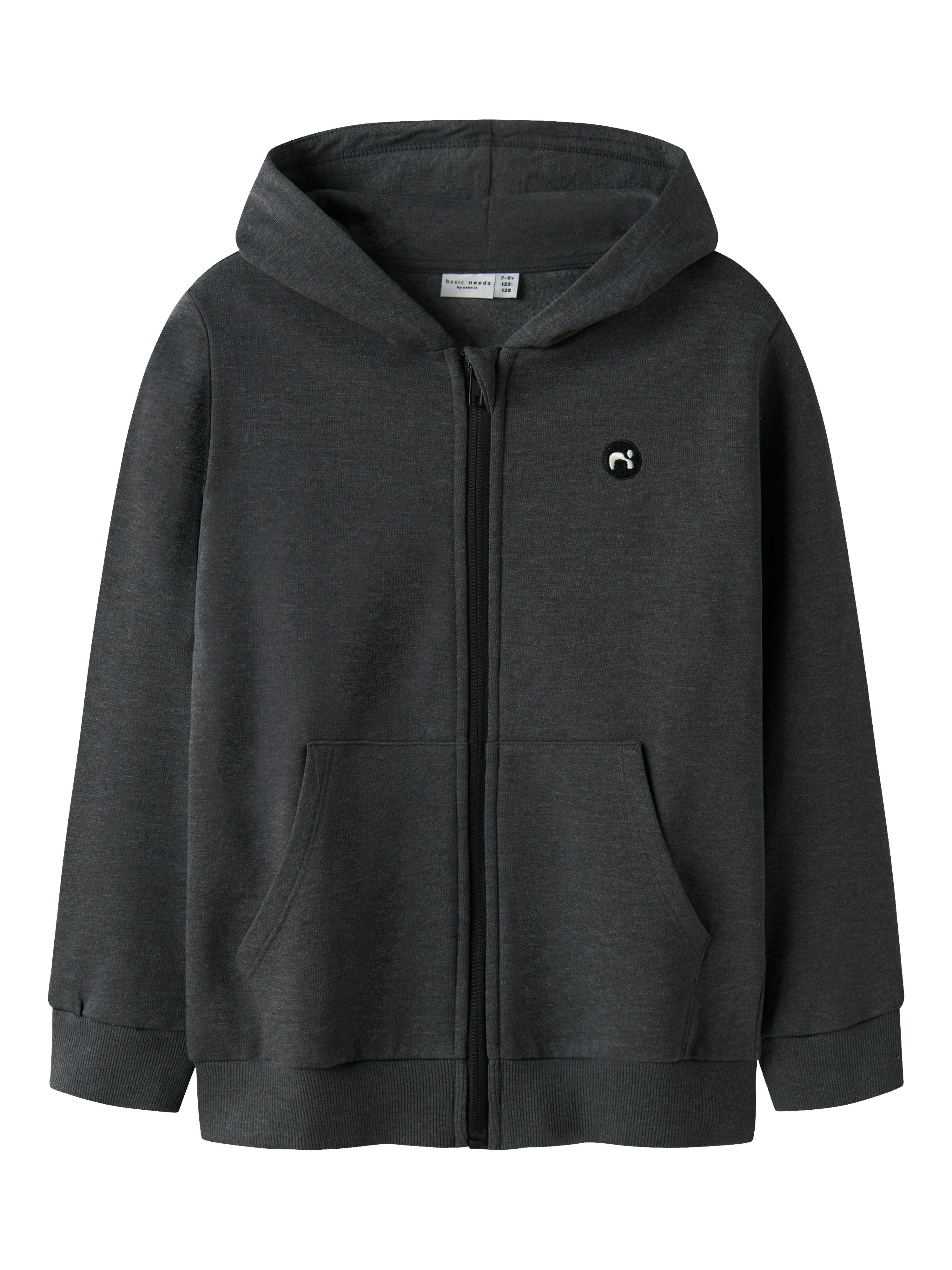Name It Capuchonsweatvest NKMVIMO LS SWEAT CARD BRU NOOS