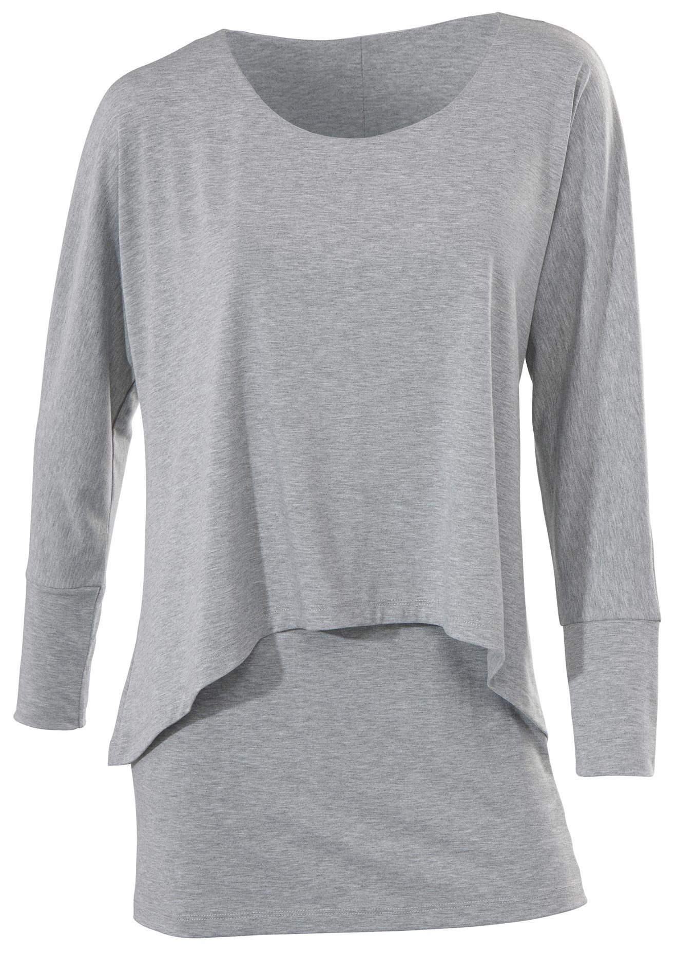 heine Shirt met ronde hals (1-delig)