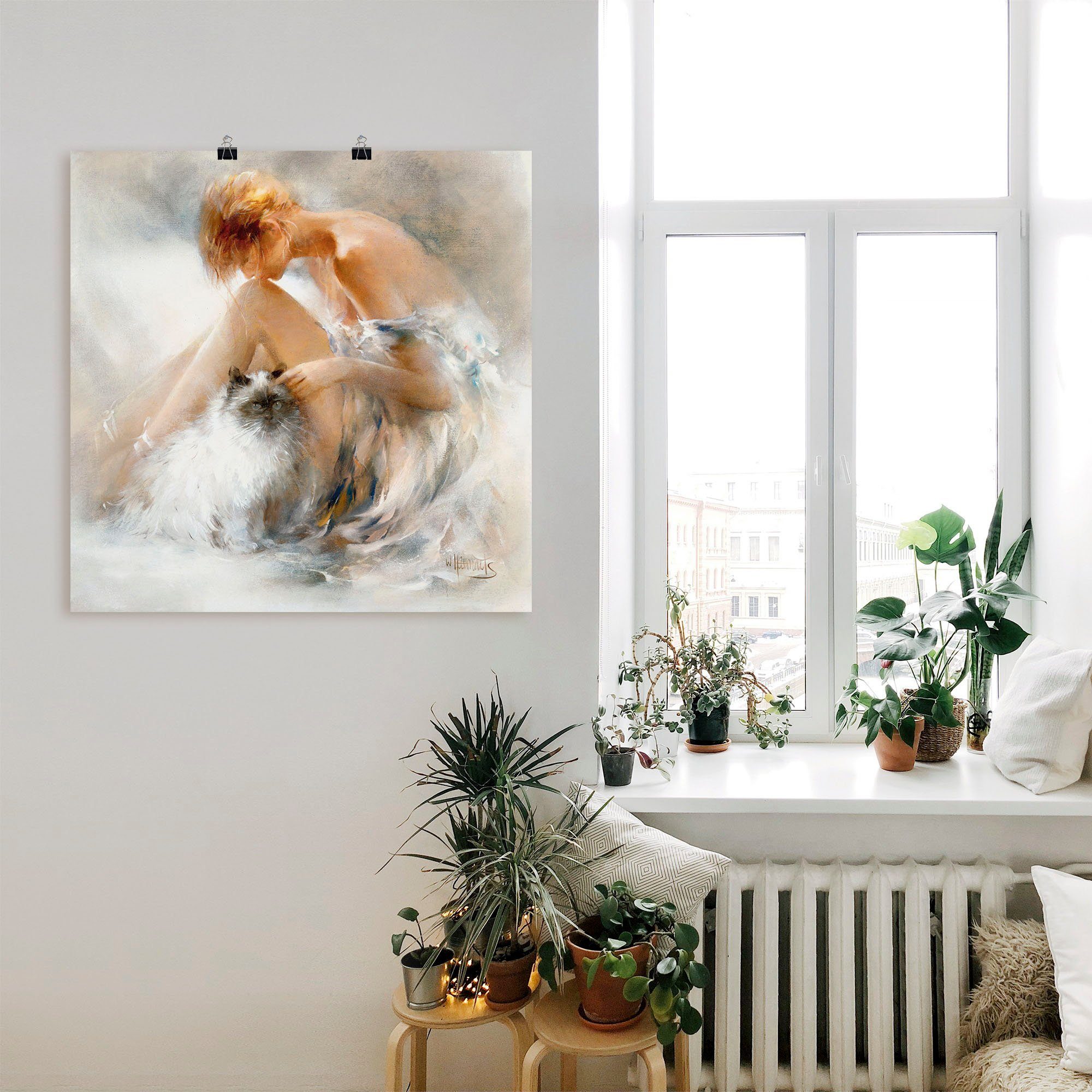 Artland Artprint Verlangen als artprint op linnen, poster, muursticker in verschillende maten