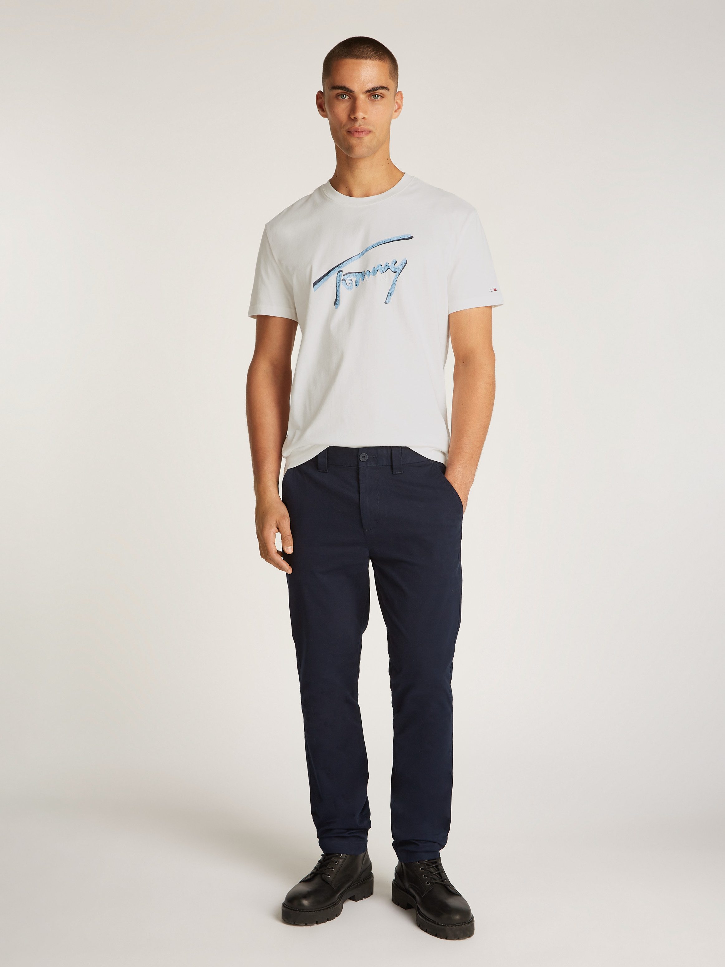 TOMMY JEANS T-shirt TJM REG RWB SIGNATURE TEE