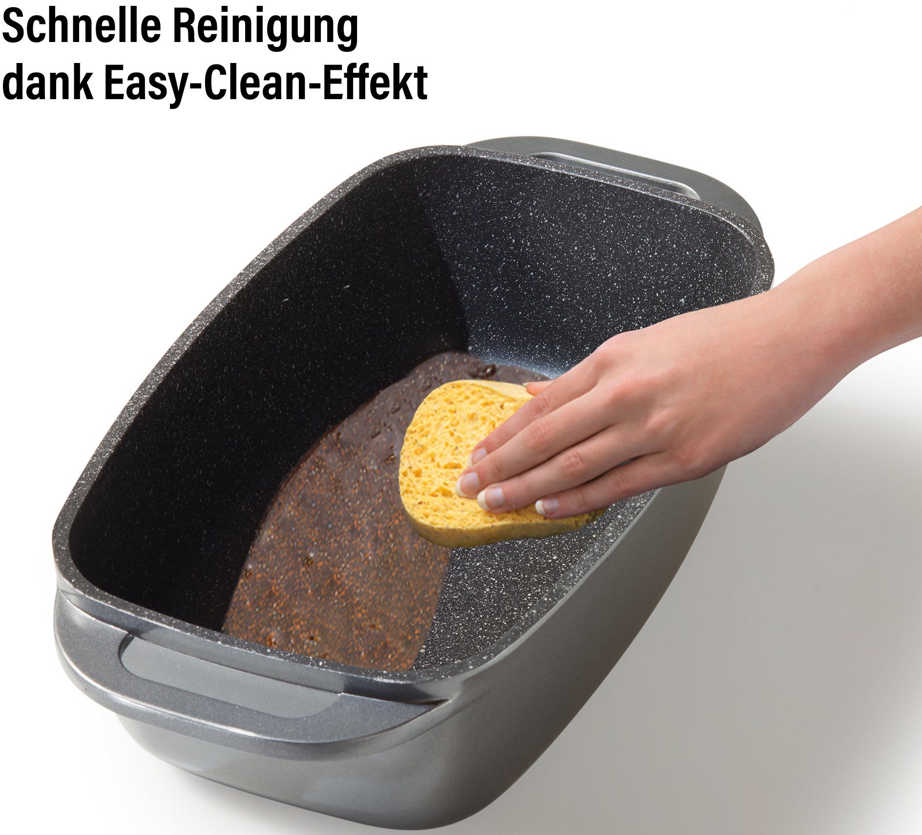STONELINE Braadpan met aluminium schenkdeksel, inductie
