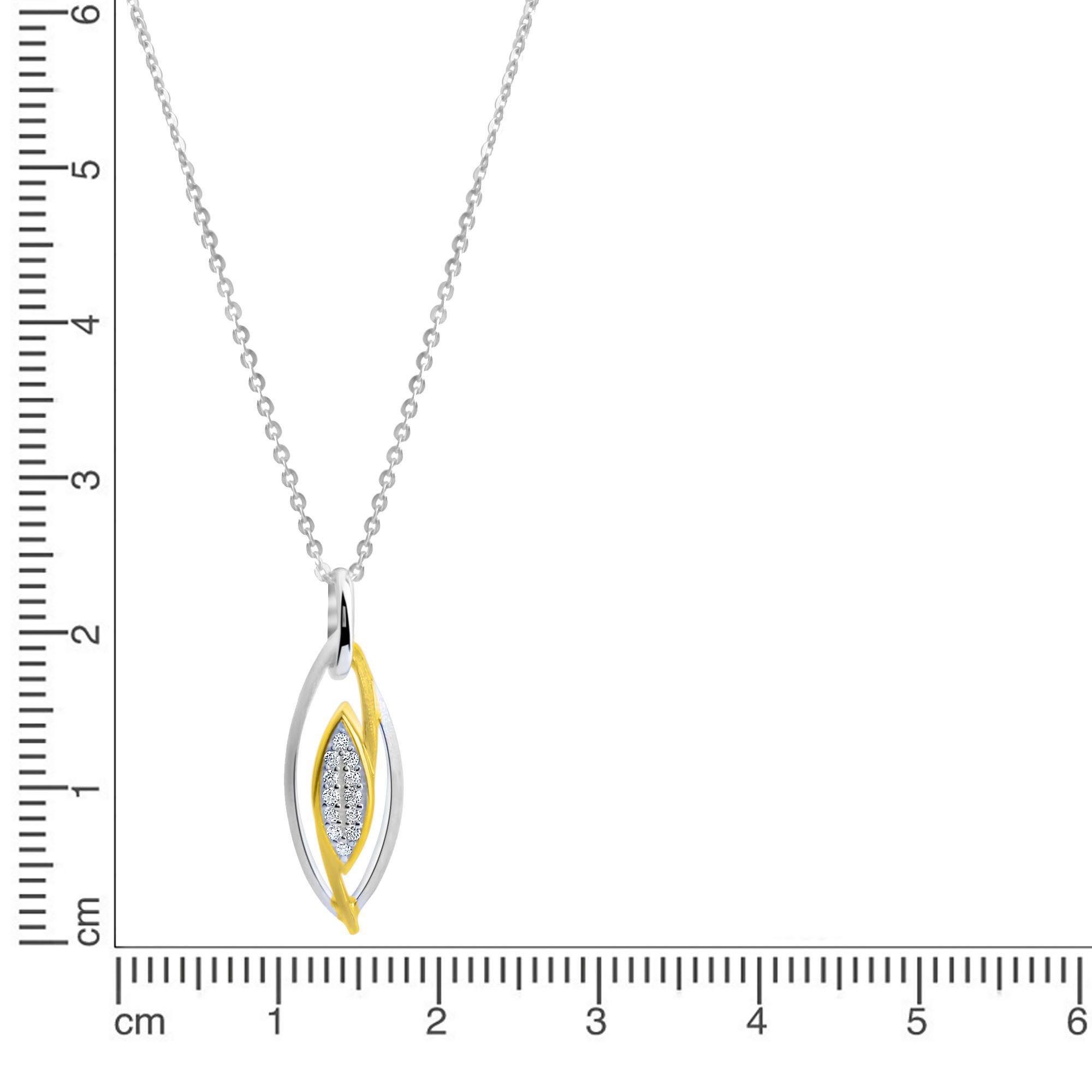 Firetti Ketting met hanger Sieraad cadeau zilver 925 halssieraad halsketting ankerketting