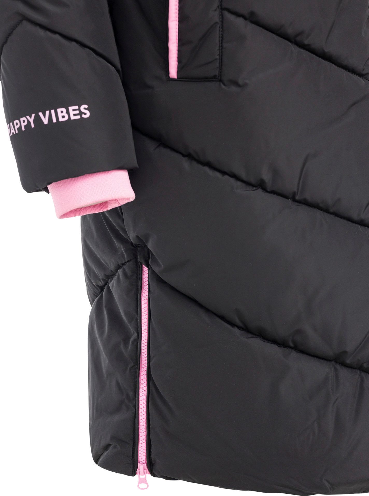 Zwillingsherz Gewatteerde jas "Happy Vibes"