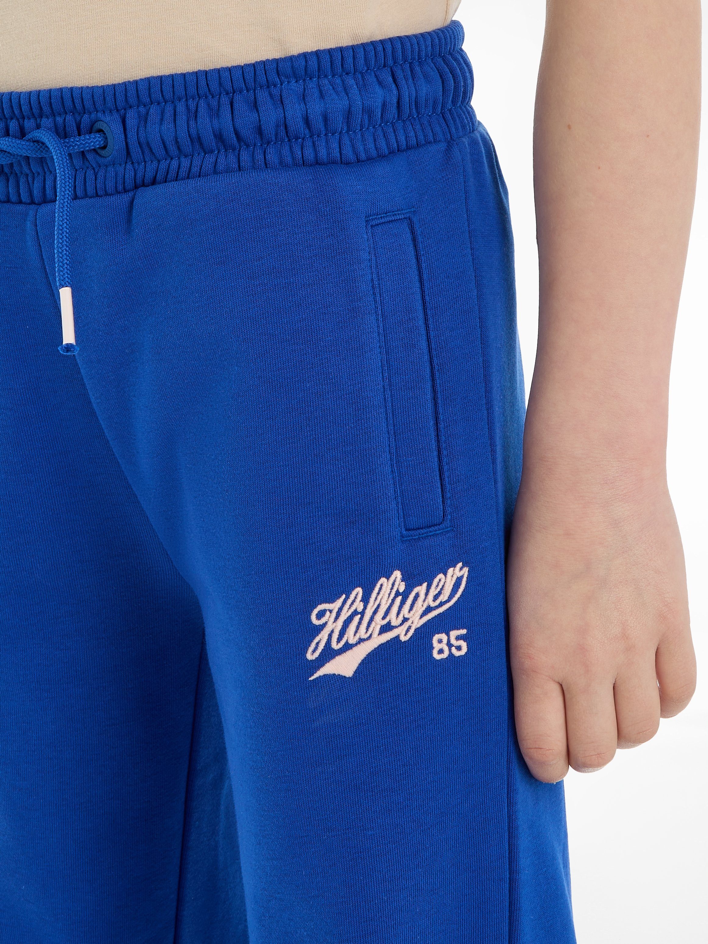 Tommy Hilfiger Sweatbroek HILFIGER SCRIPT WIDE SWEATPANT