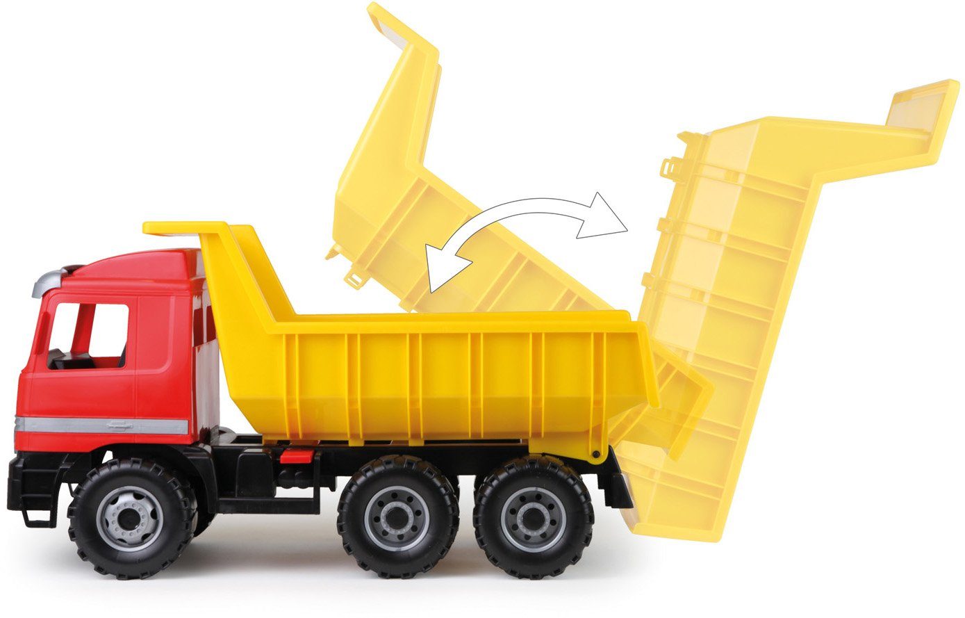 Lena® Speelgoed vrachtwagen Giga Trucks, Actros kipper