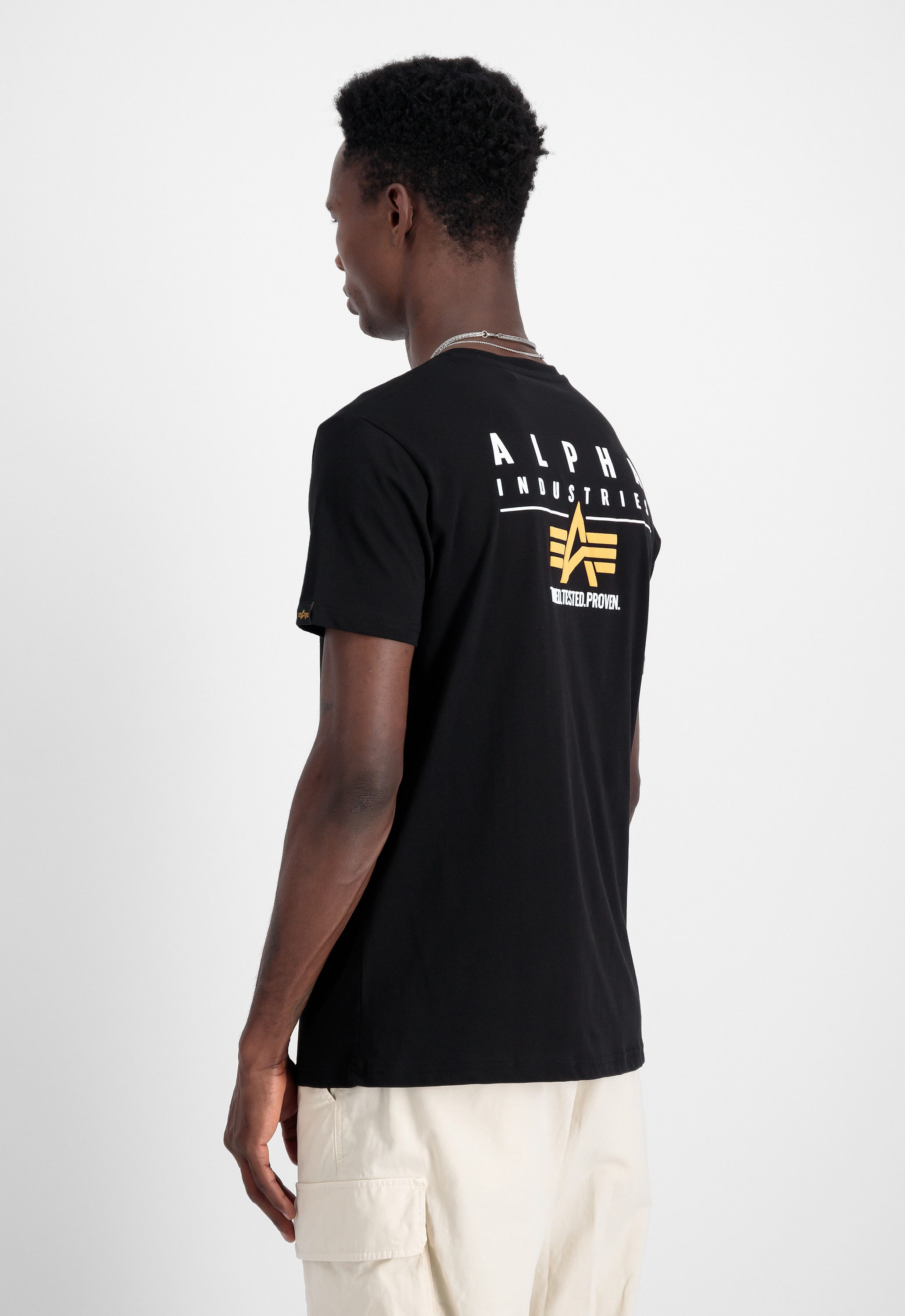 Alpha Industries T-shirt Alpha Industries Men - T-Shirts Puff Print Logo BP T