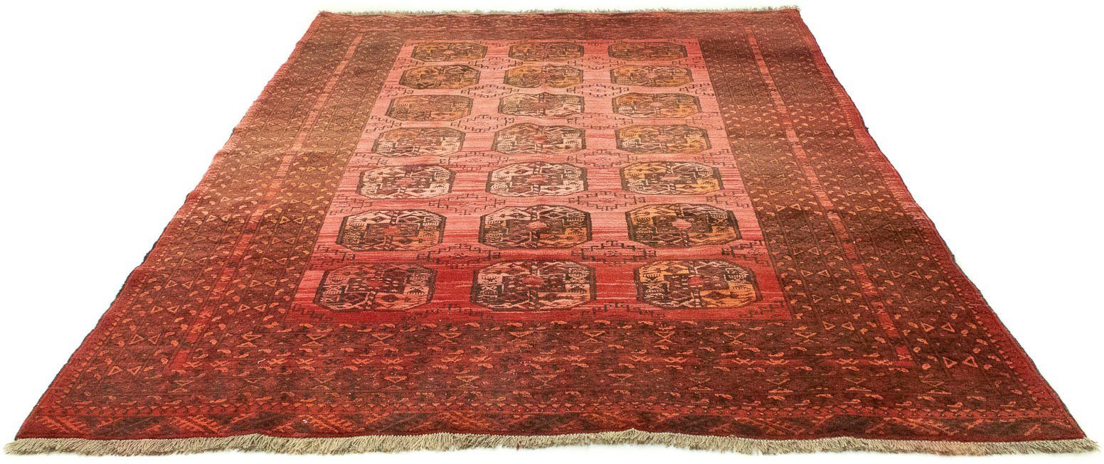 morgenland Wollen kleed Afghan Teppich handgeknüpft rost-Turkaman Teppich - 282 x 196 cm - rost