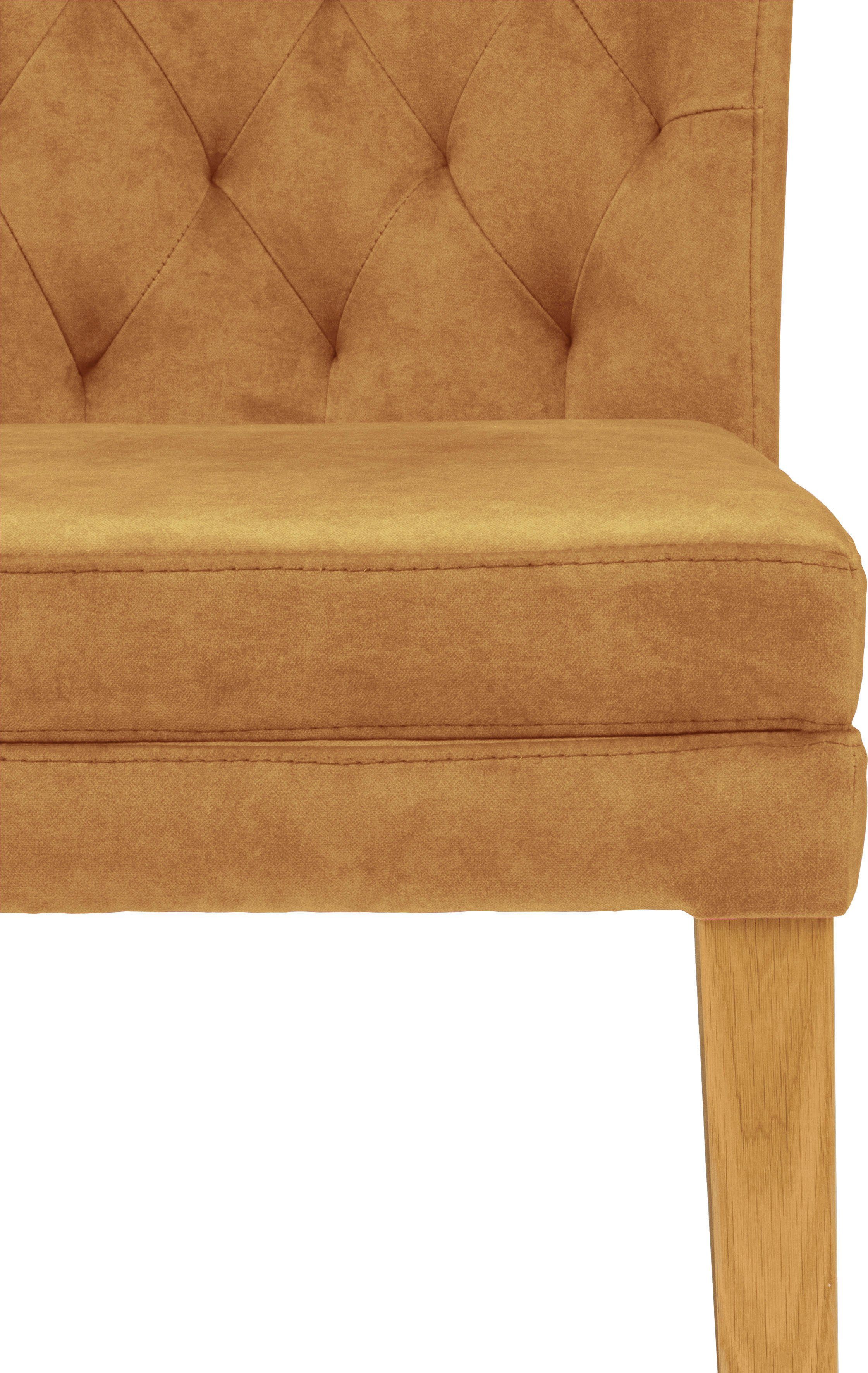 Home affaire Eetkamerstoel Colorado BESTSELLER Polsterstoel Poten in eiken of noten. In set van 2, 4 of 6