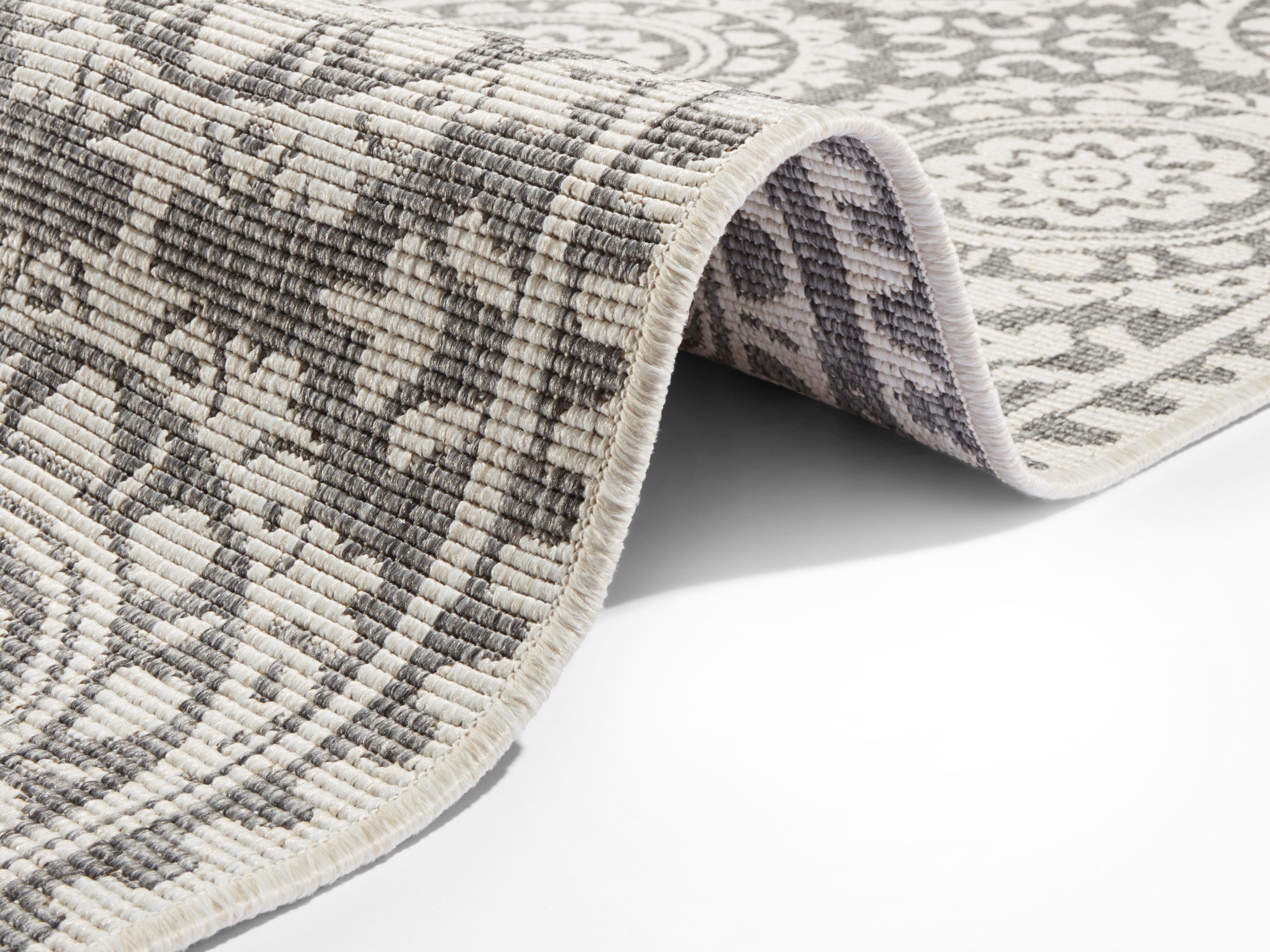 NORTHRUGS Loper Jardin Tweezijdig te gebruiken kleed, in-& outdoor, vintage, balkon, tuin, woonkamer, hal